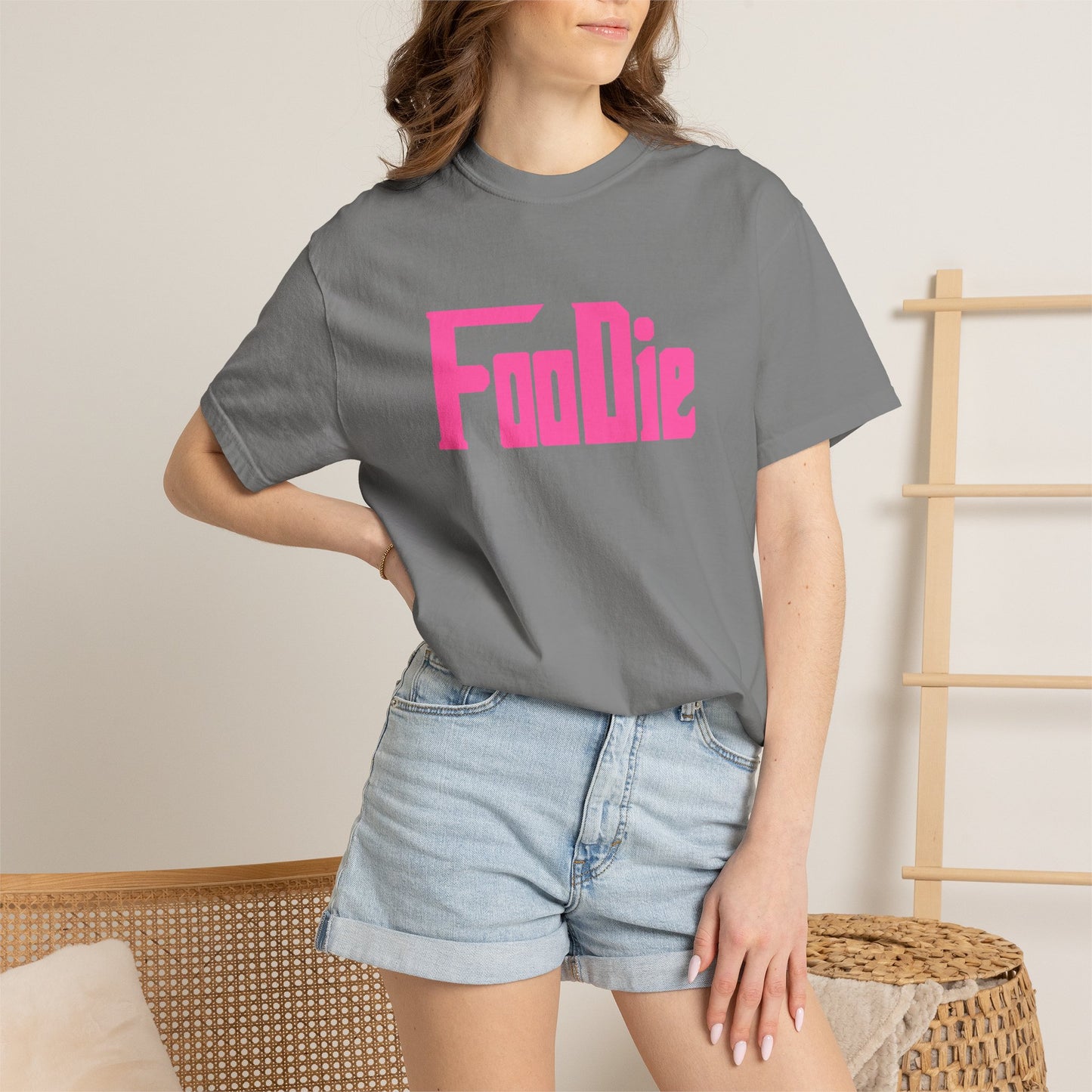 L.O.E.F Foodie Unisex Tee Shirt (Pink)