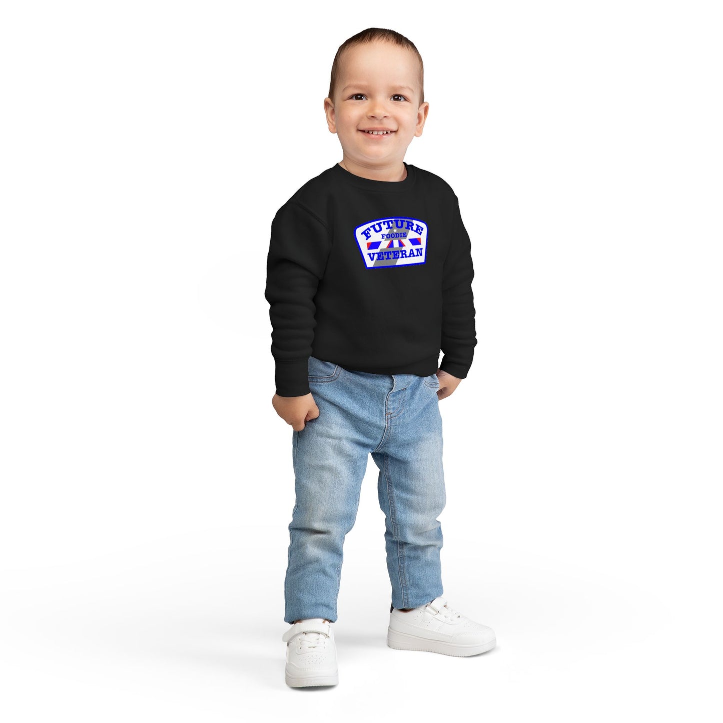 L.O.E.F Future Foodie Veteran Baby Sweatshirt (Blue)