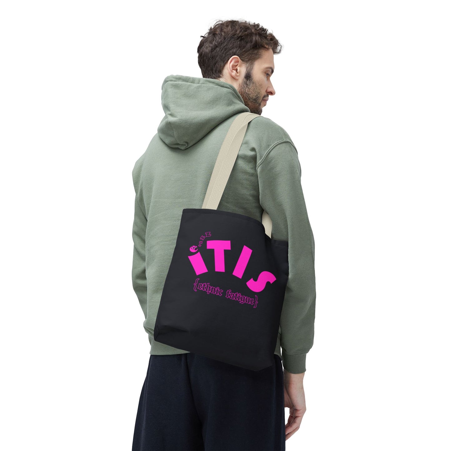 L.O.E.F ITIS Ethnic Fatigue Tote Bag (Pink)