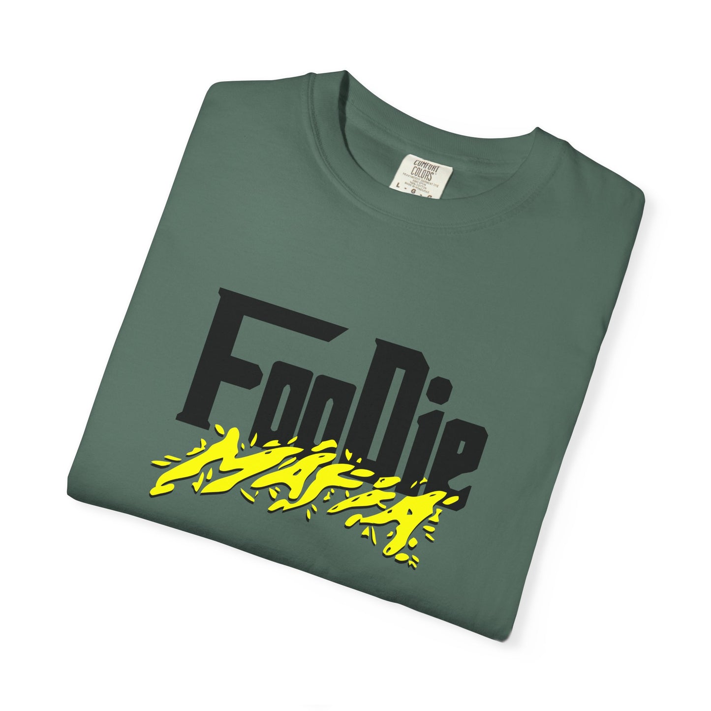L.O.E.F Foodie Mafia Unisex Tee Shirt (Bright Yellow)