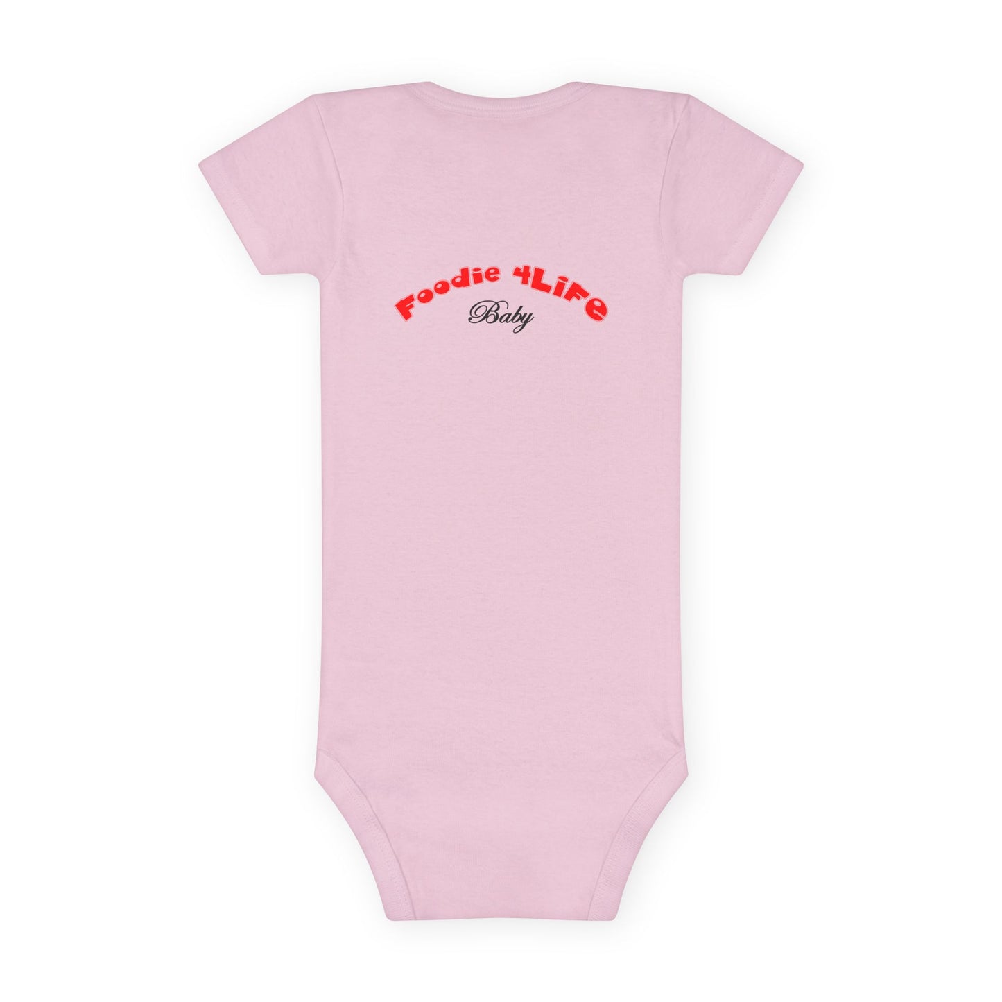 L.O.E.F Foodie 4Life Baby Bodysuit  (Fiery Red)