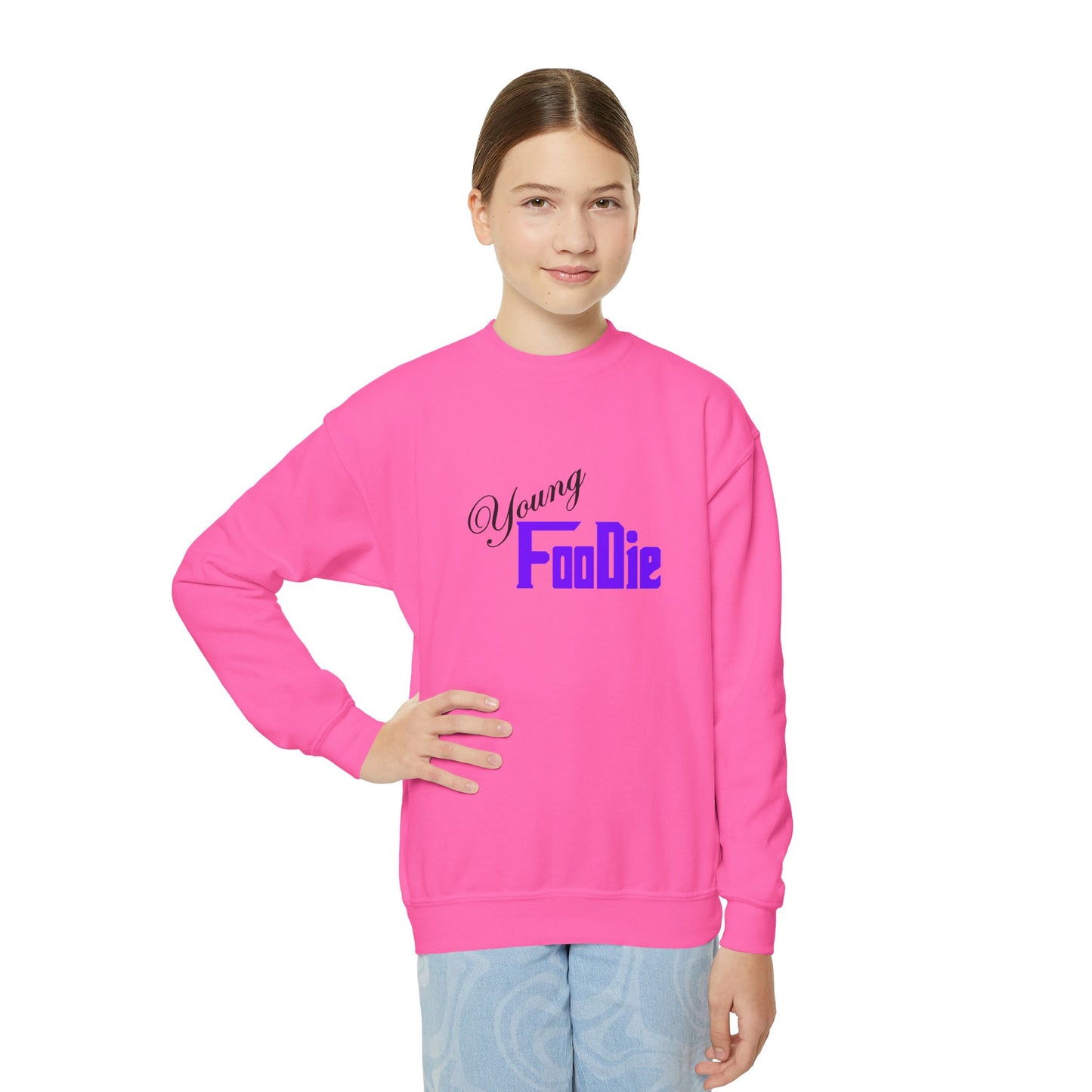 L.O.E.F Young Foodie Youth Sweatshirt (Violet)
