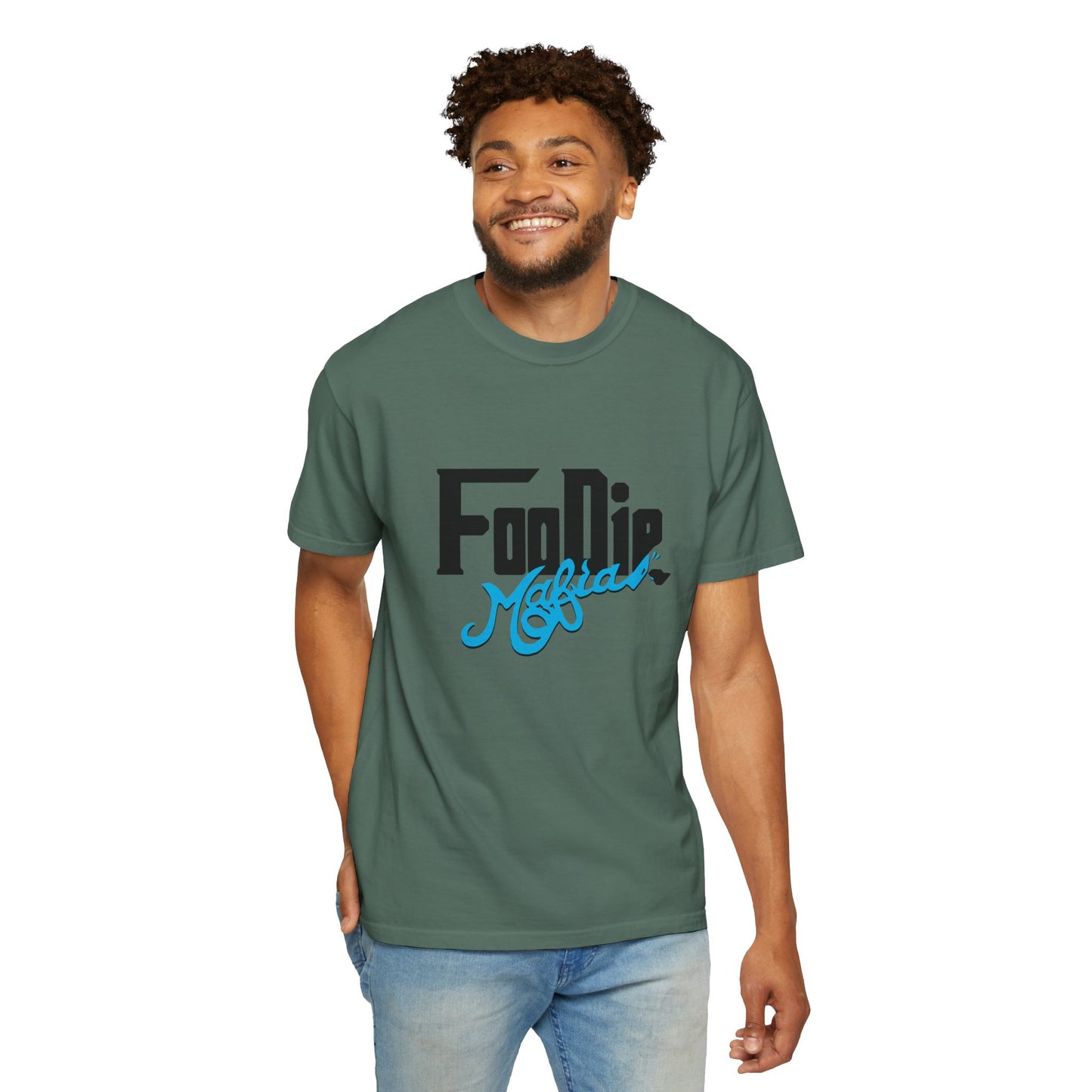 L.O.E.F Foodie Mafia Unisex Tee Shirt (Apricot)