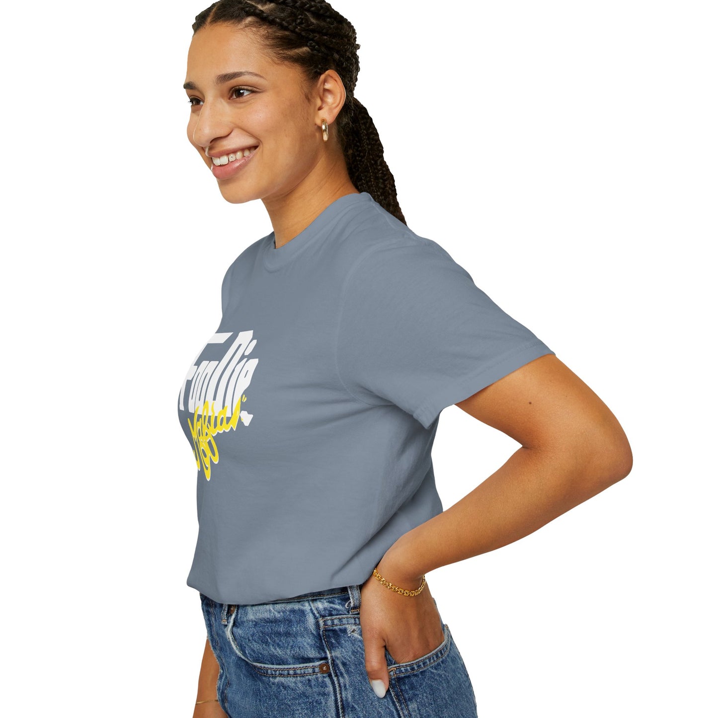 L.O.E.F Foodie Mafia Unisex Tee Shirt  (Yellow)