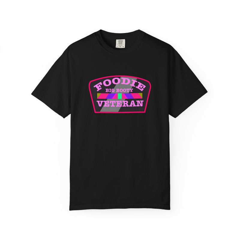 L.O.E.F Foodie Veteran BIG BOOTY Unisex Tee Shirt (Pink)