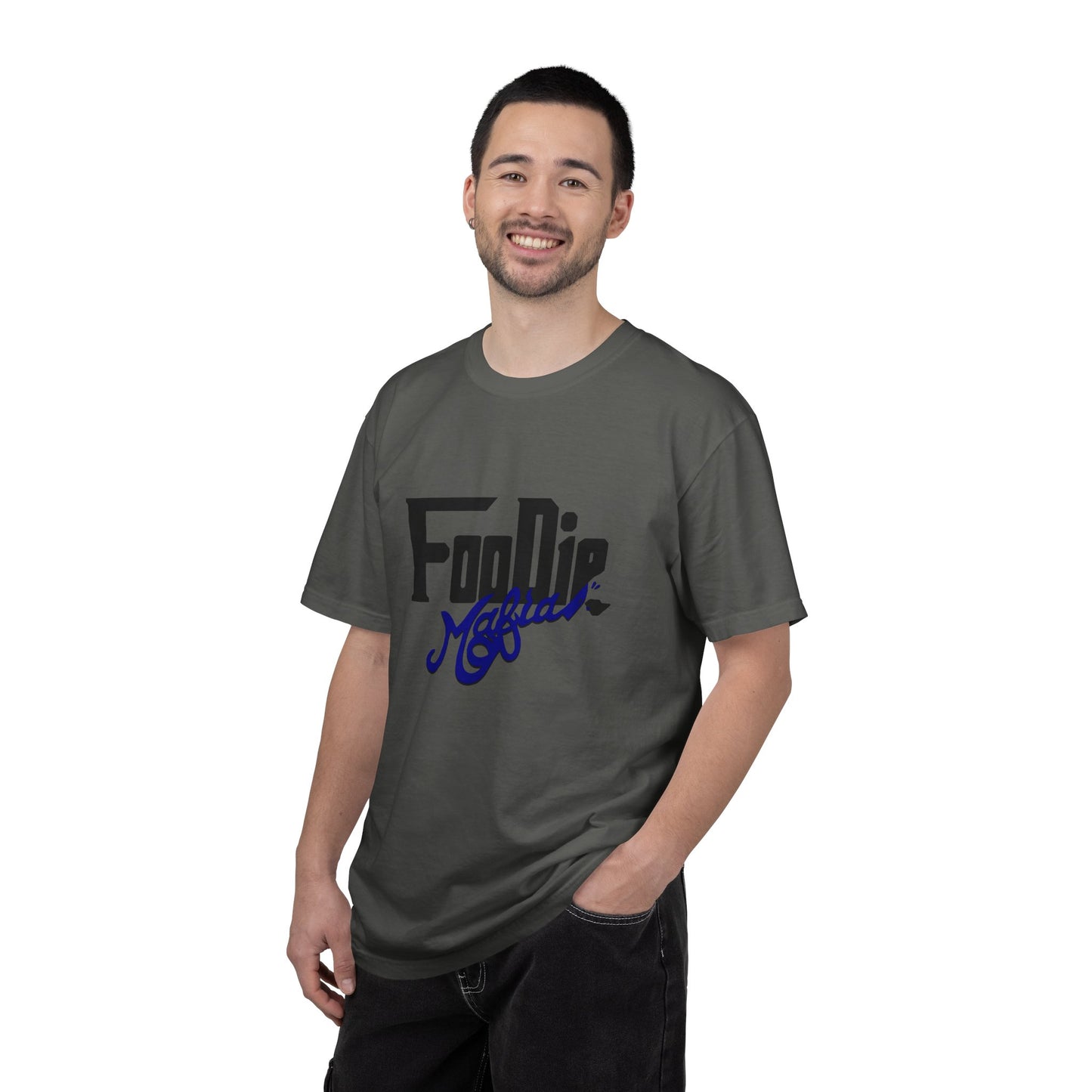 L.O.E.F Foodie Mafia Unisex Tee shirt (Dark Blue)