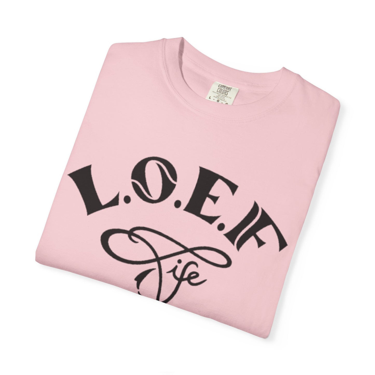 L.O.E.F Life Unisex Tee Shirt (Black)