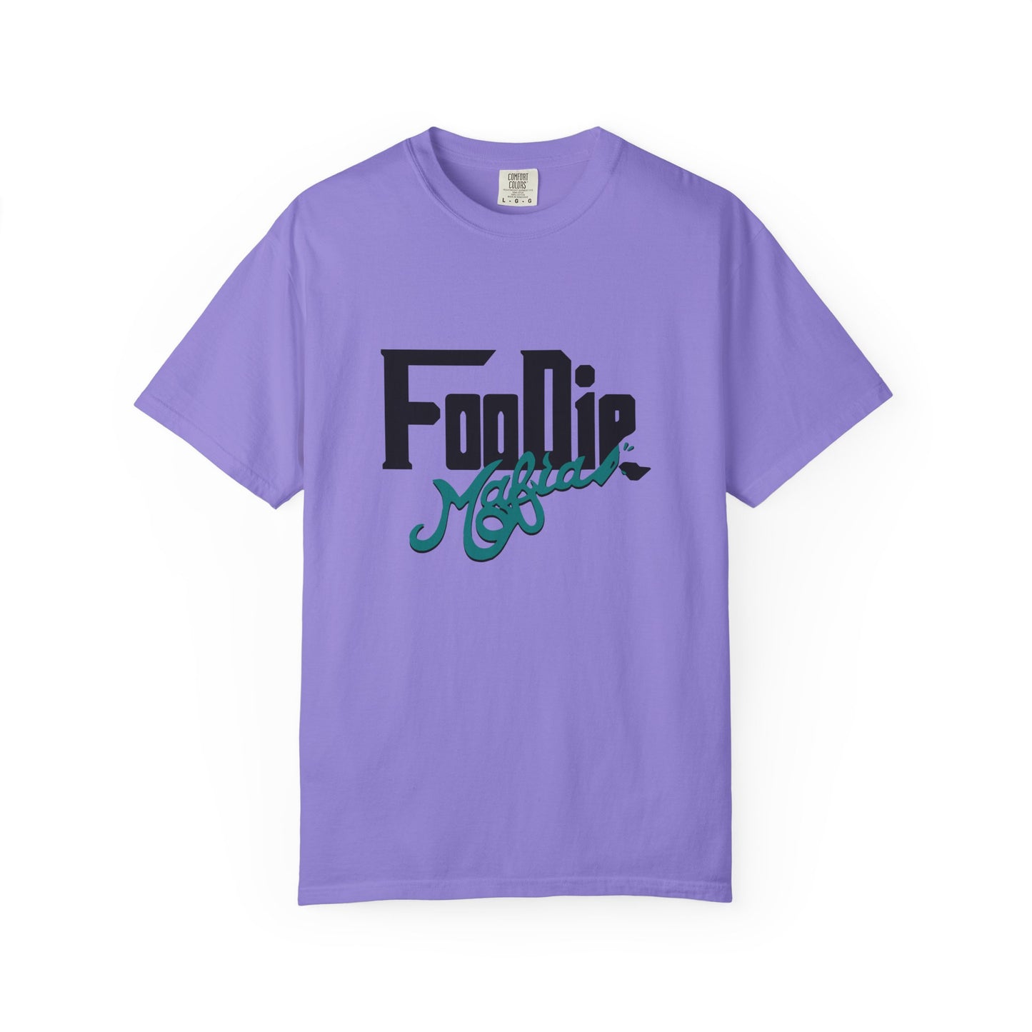 L.O.E.F Foodie Mafia Unisex Tee shirt (Teal)