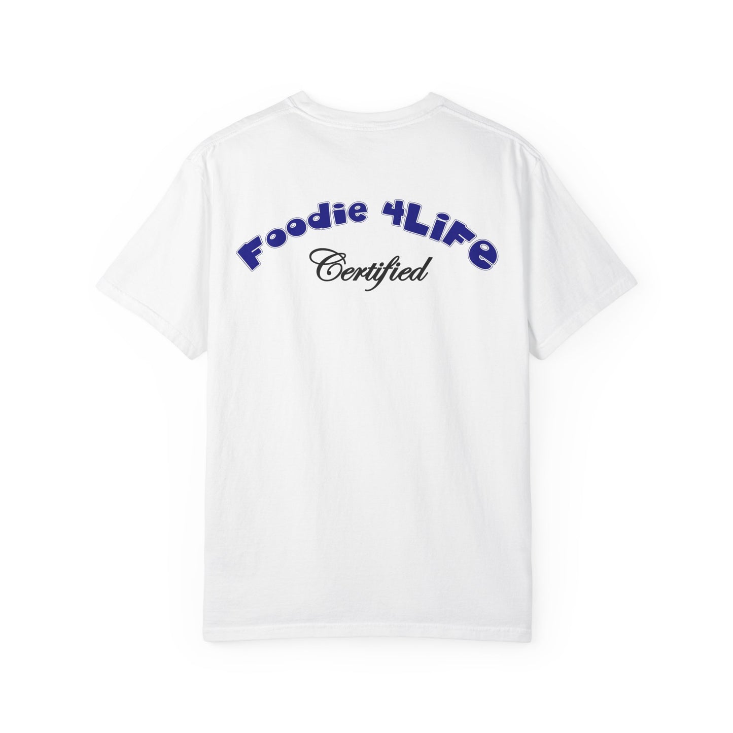 L.O.E.F Foodie 4Life Certified Unisex Tee Shirt (Dark Blue)