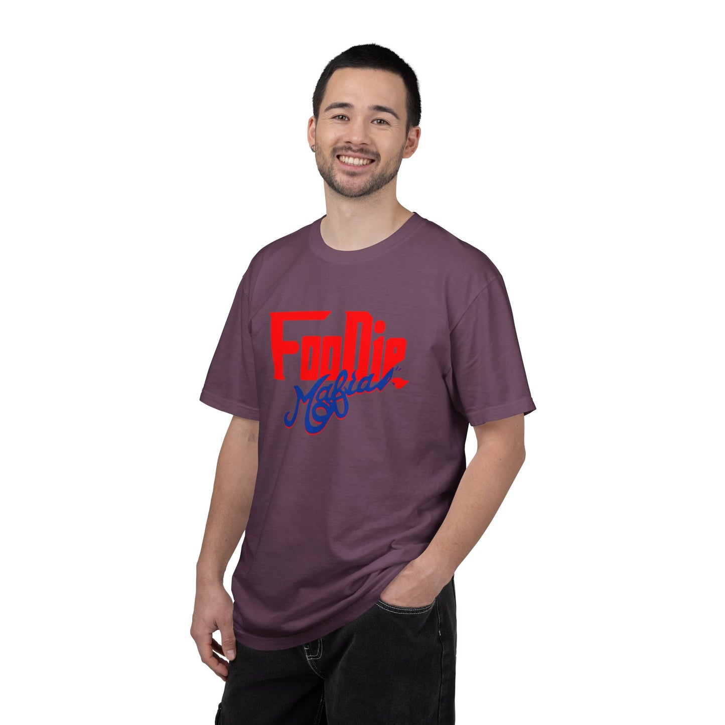 L.O.E.F Red Foodie Mafia Unisex Tee shirt (Cobalt Blue)
