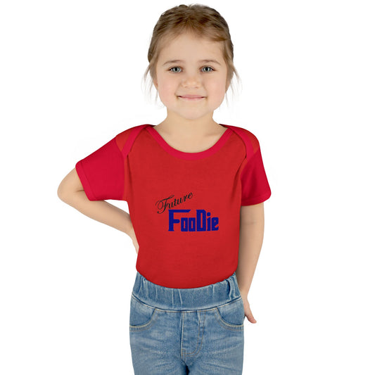 L.O.E.F Future Foodie Toddler Bodysuit (Dark Blue)