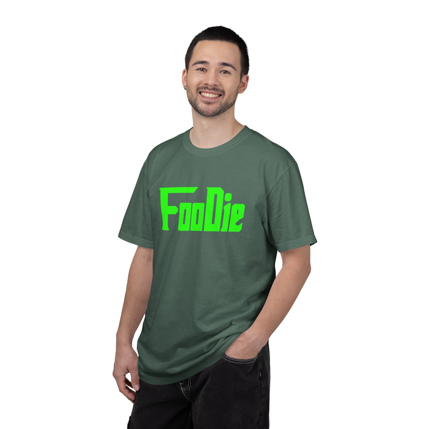 L.O.E.F Foodie Unisex Tee Shirt (Neon Green)
