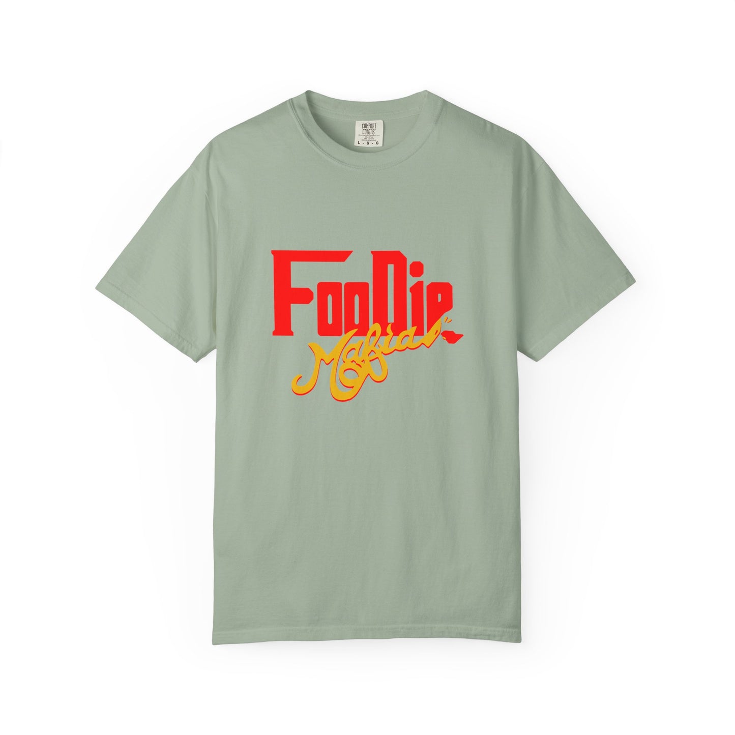 L.O.E.F Red Foodie Mafia Unisex Tee Shirt (Gold)