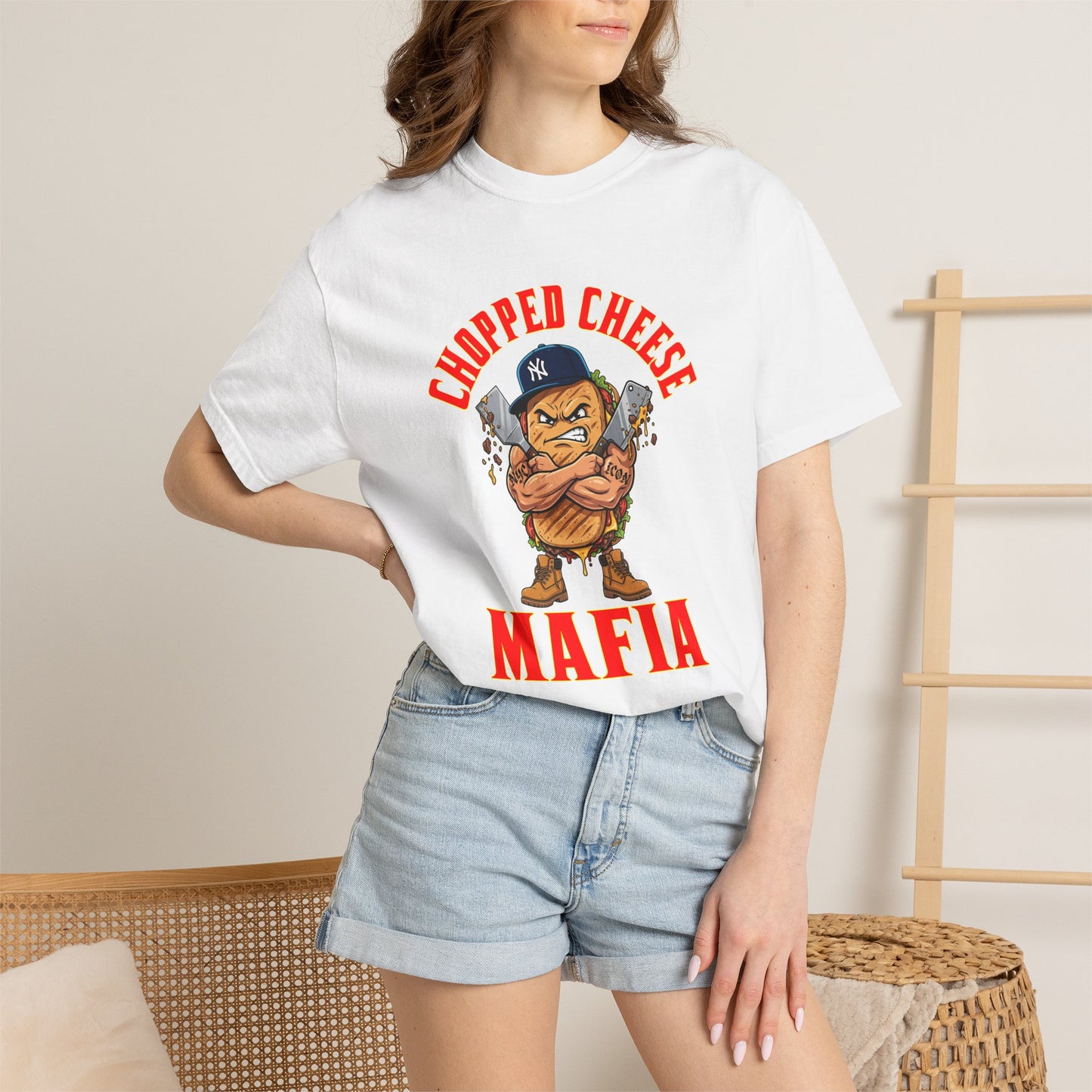L.O.E.F Mafia Chopped Cheese Unisex Tee Shirt