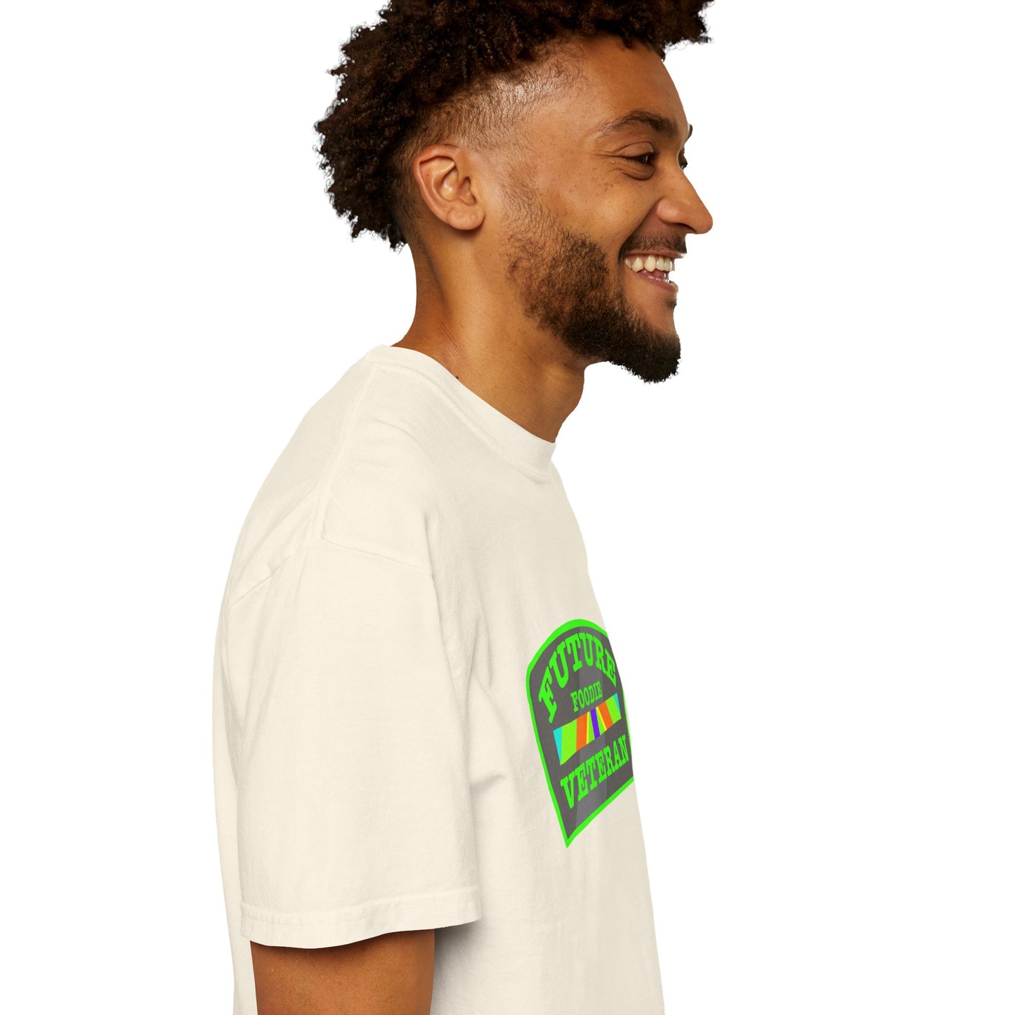 L.O.E.F Future Foodie Veteran Tee Shirt  (Neon Green)