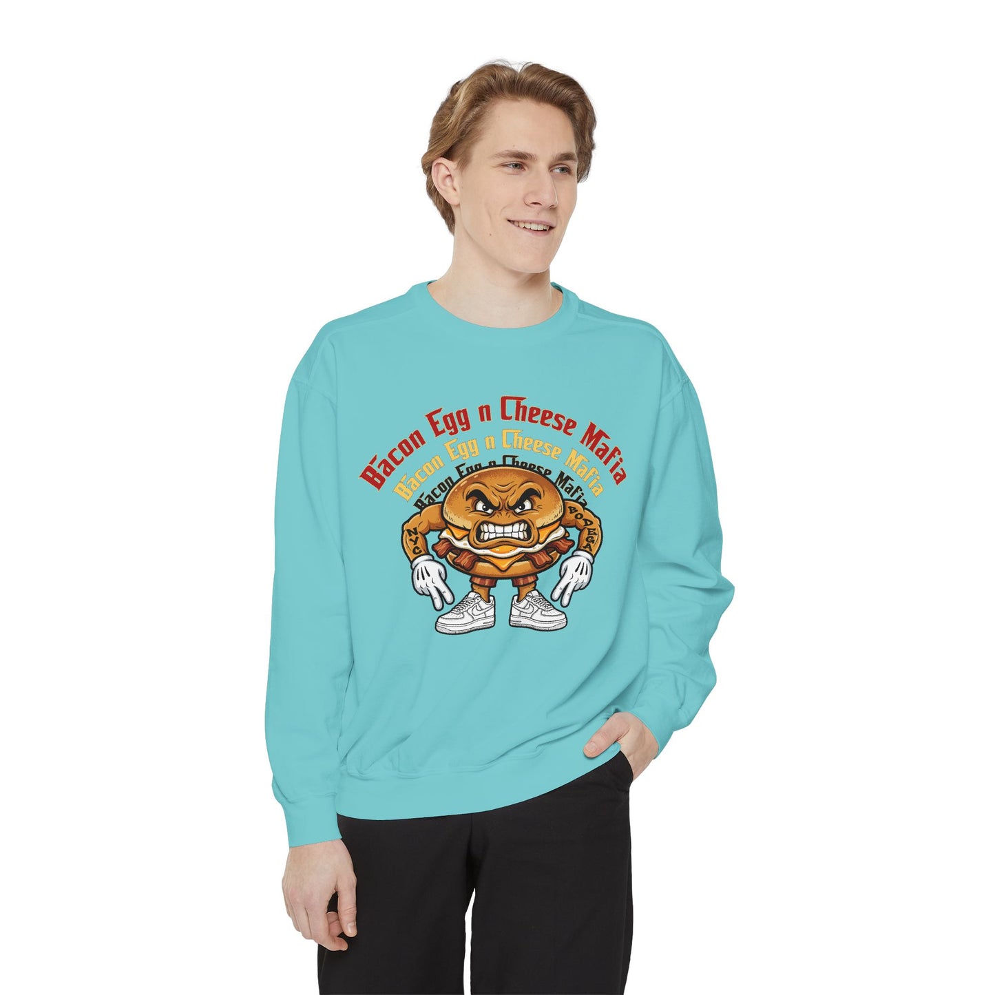 L.O.E.F Bacon Egg n Cheese Mafia Sweatshirt