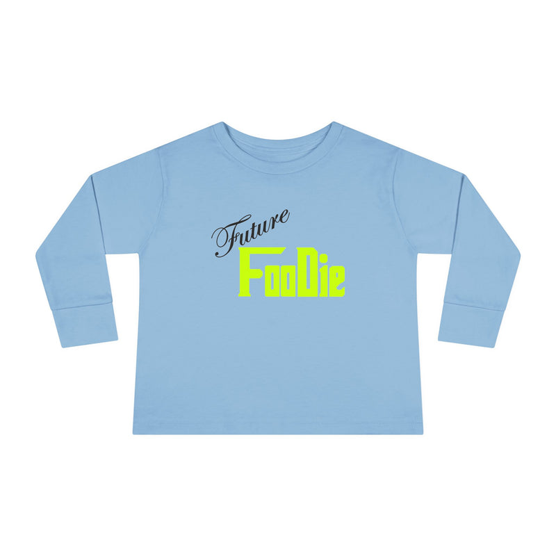 L.O.E.F Future Foodie Toddler Long Sleeve Tee (Neon Yellow)
