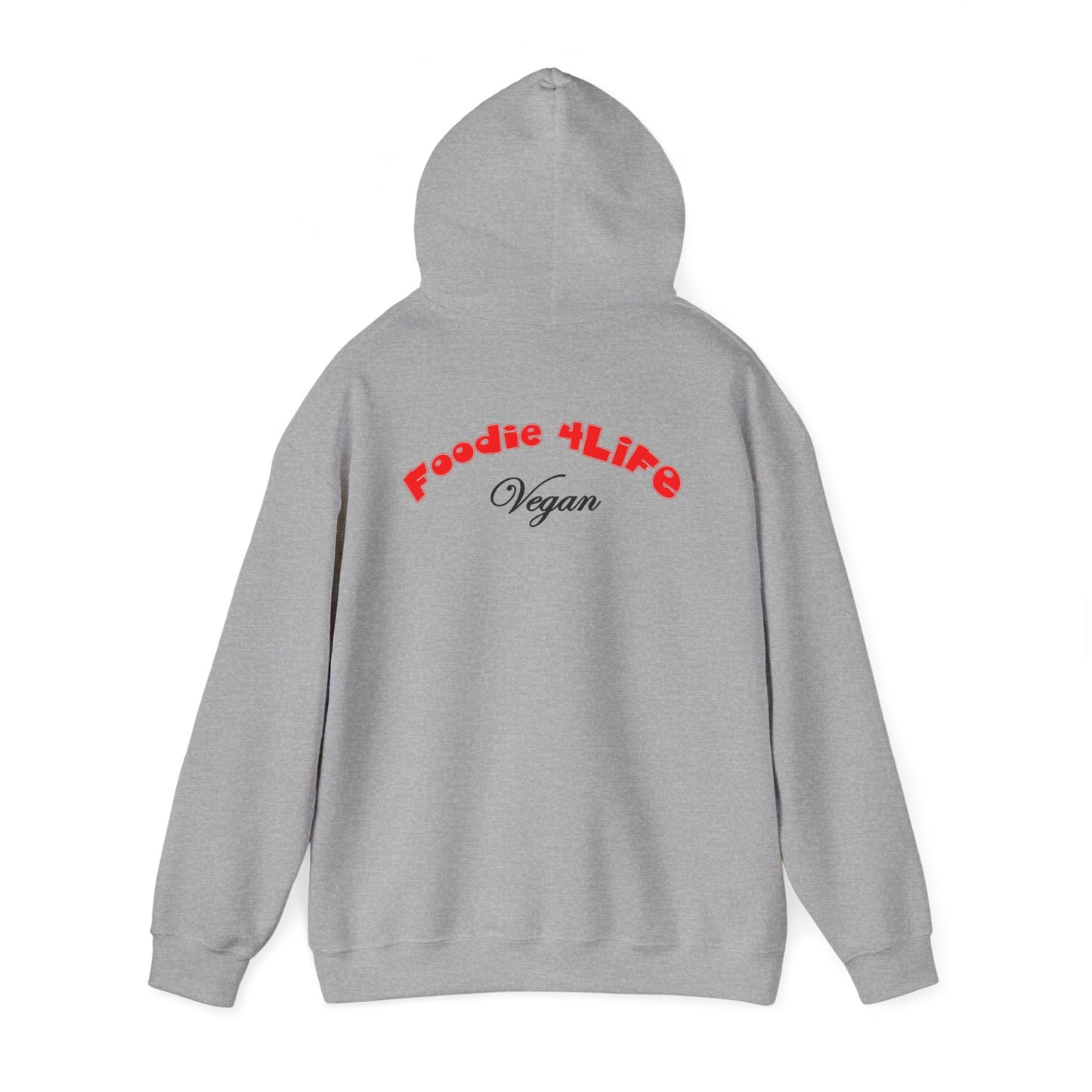 L.O.E.F Foodie 4Life Vegan Hoodie (Fiery Red)