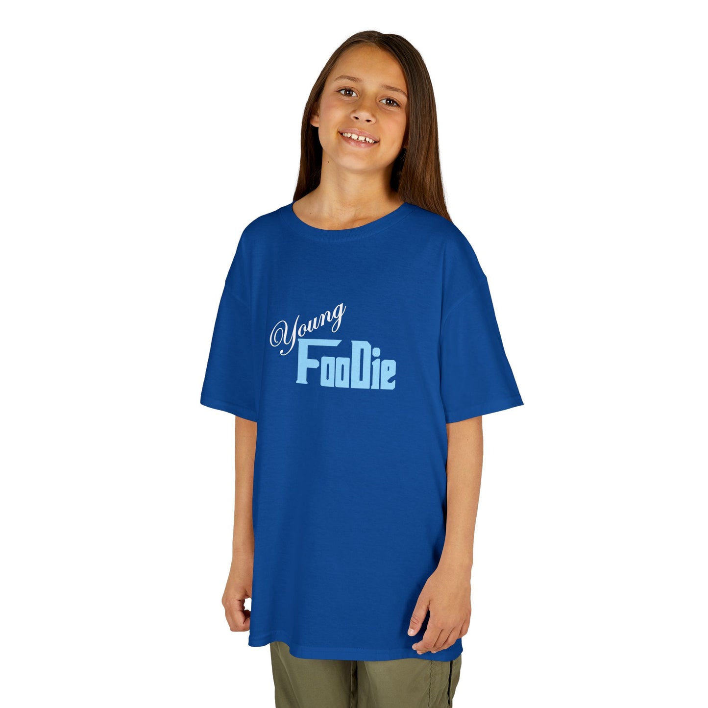L.O.E.F White Young Foodie Kids Tee Shirt