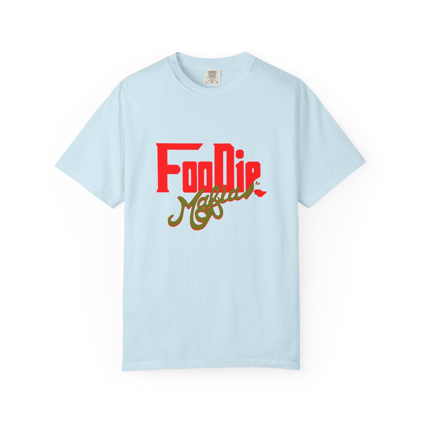 L.O.E.F Red Foodie Mafia Unisex Tee Shirt (Olive)