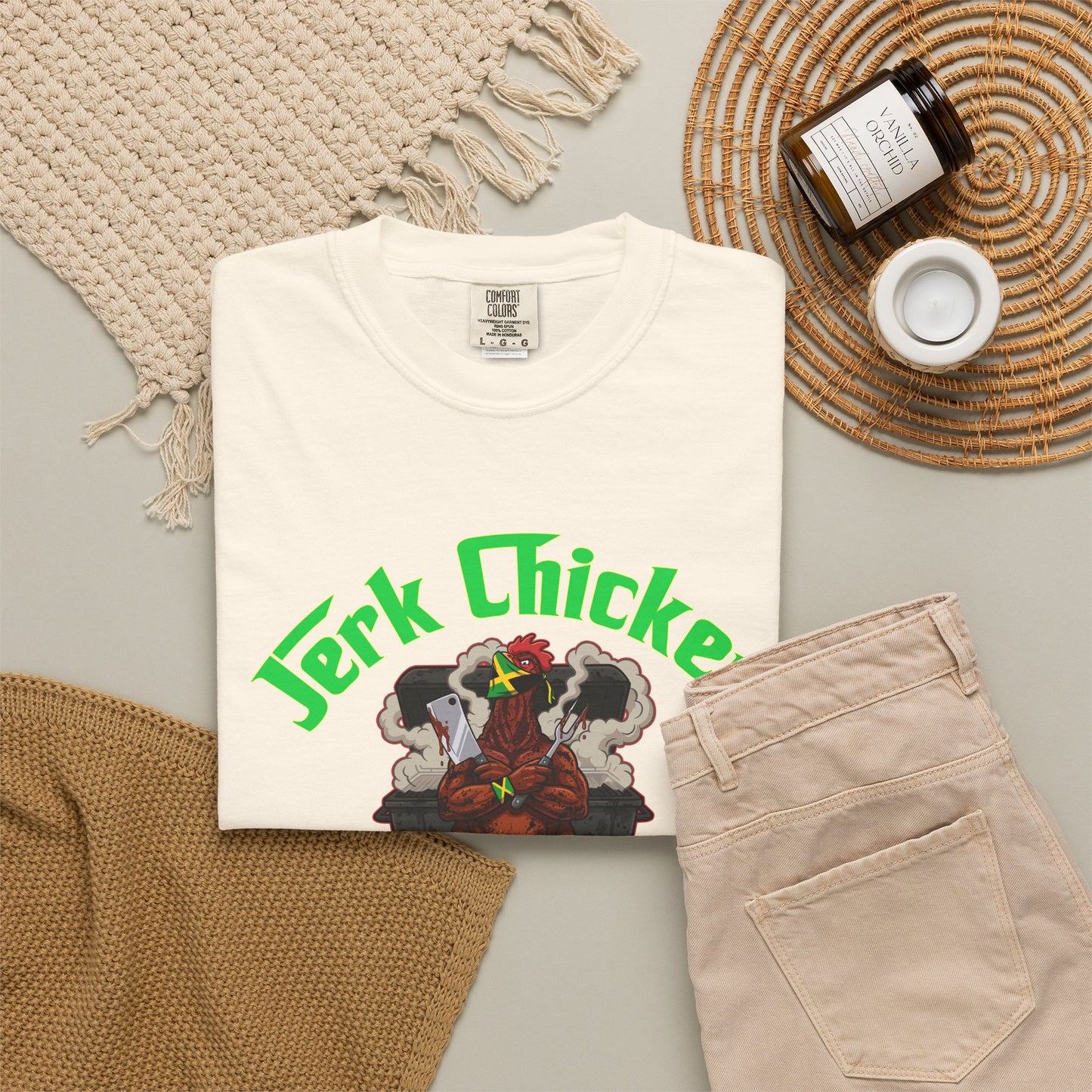 L.O.E.F Jerk Chicken Mafia Unisex Tee Shirt