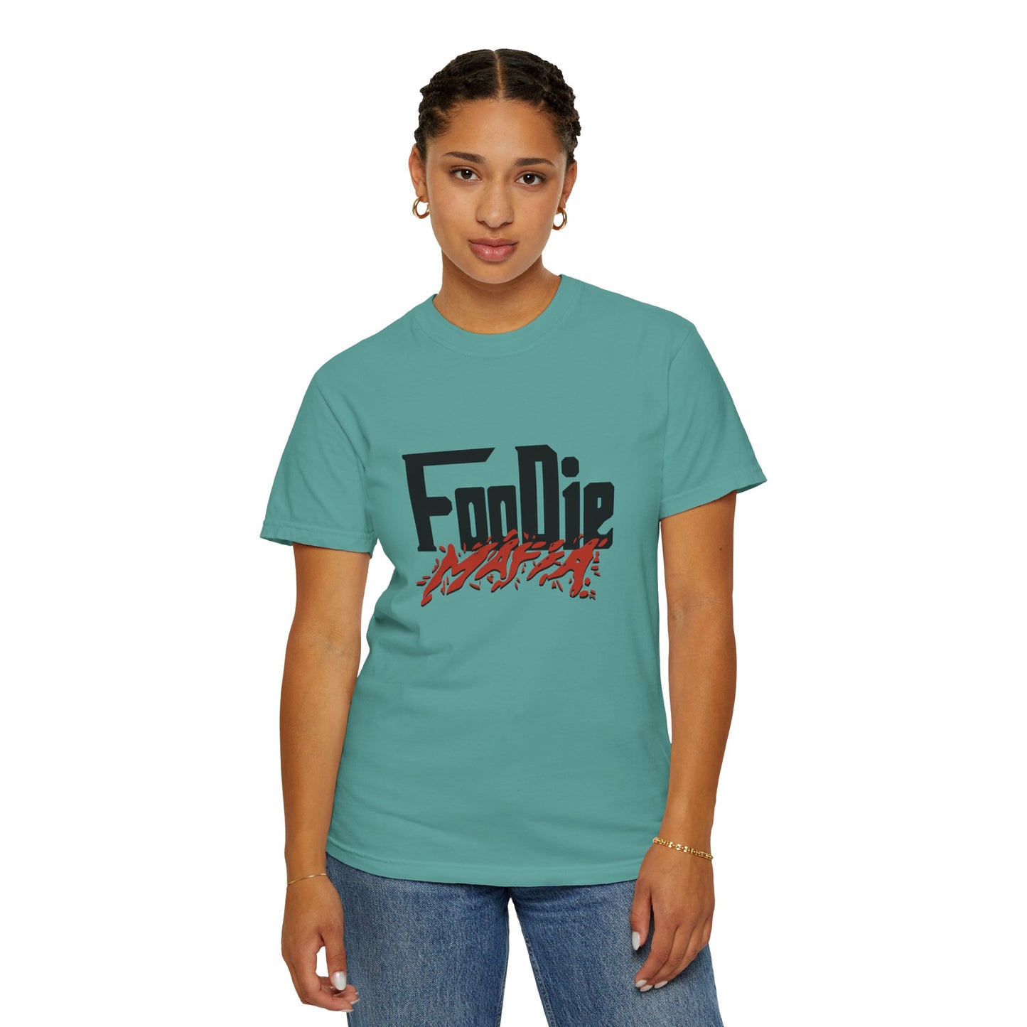 L.O.E.F Foodie Mafia Unisex Tee Shirt (Blood Orange)