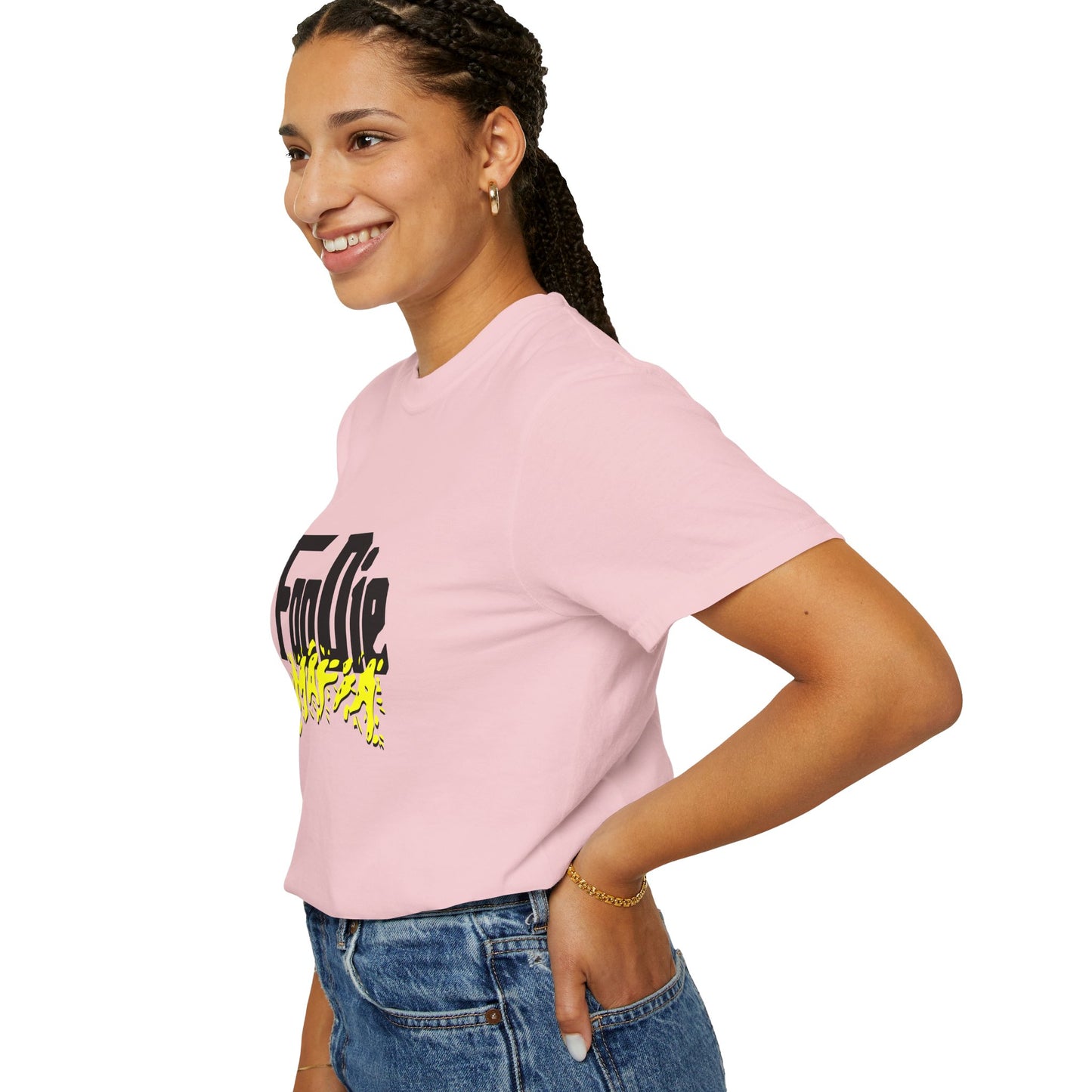 L.O.E.F Foodie Mafia Unisex Tee Shirt (Bright Yellow)
