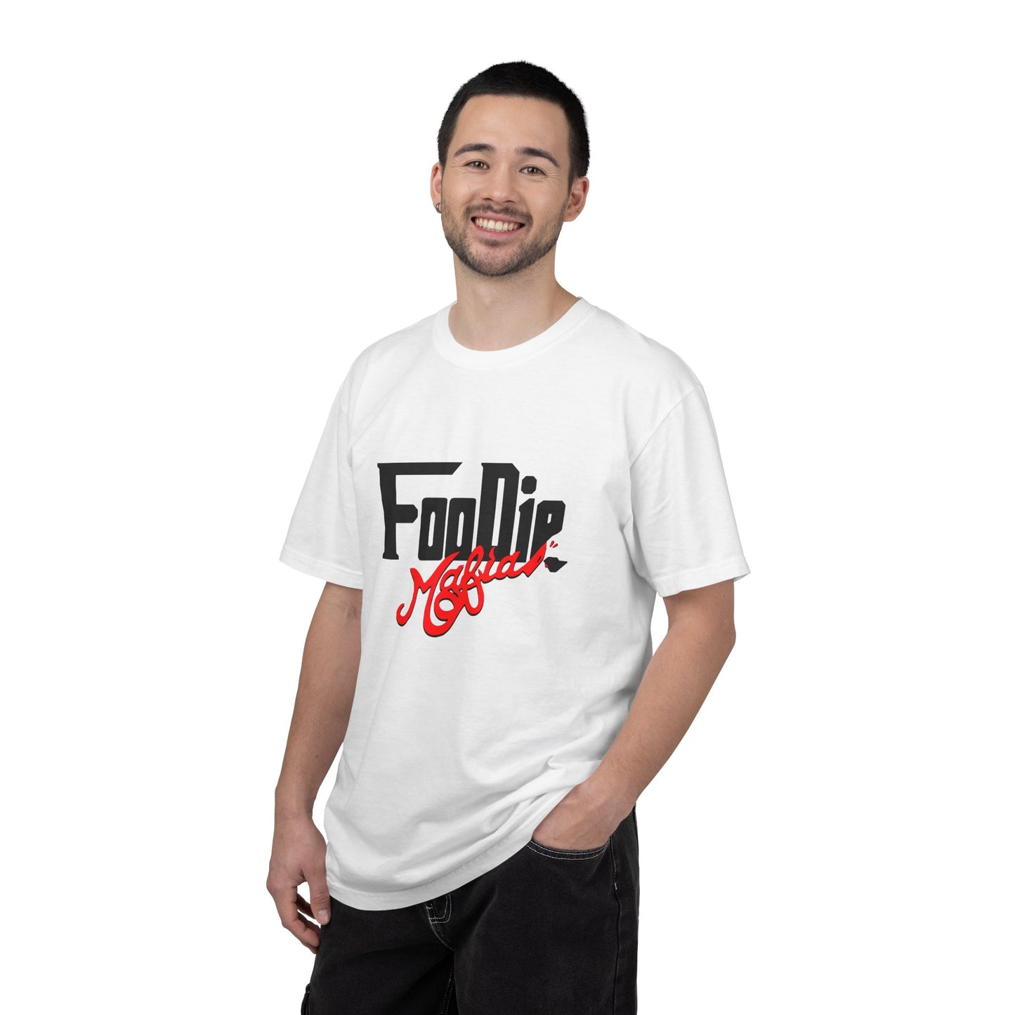 L.O.E.F Foodie Mafia Unisex Tee Shirt (Flat Red)