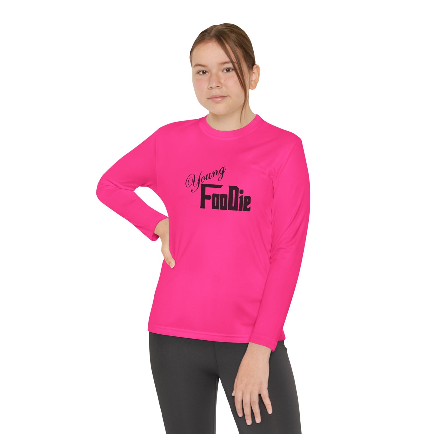 L.O.E.F Young Foodie Youth Long Sleeve Tee (Black)