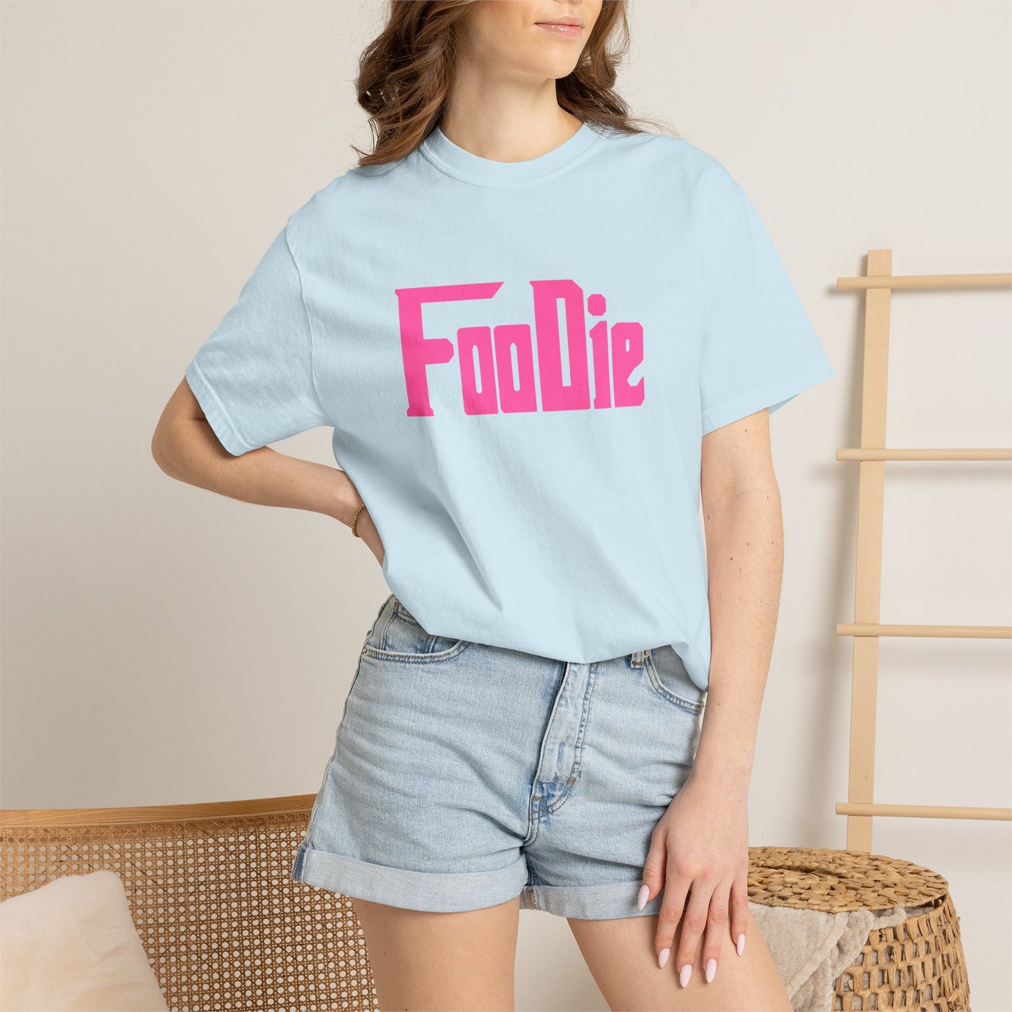 L.O.E.F Foodie Unisex Tee Shirt (Pink)