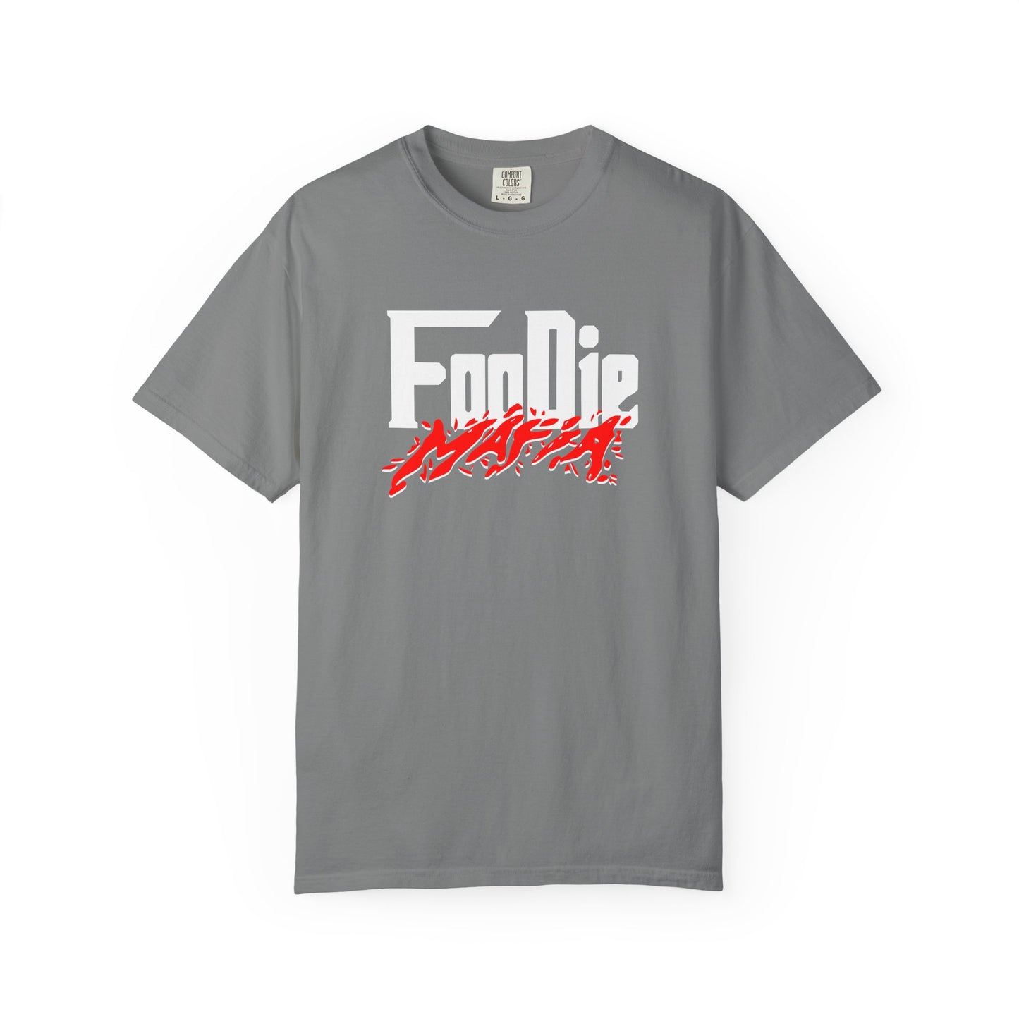 L.O.E.F Foodie Mafia Unisex Tee Shirt  (Red)