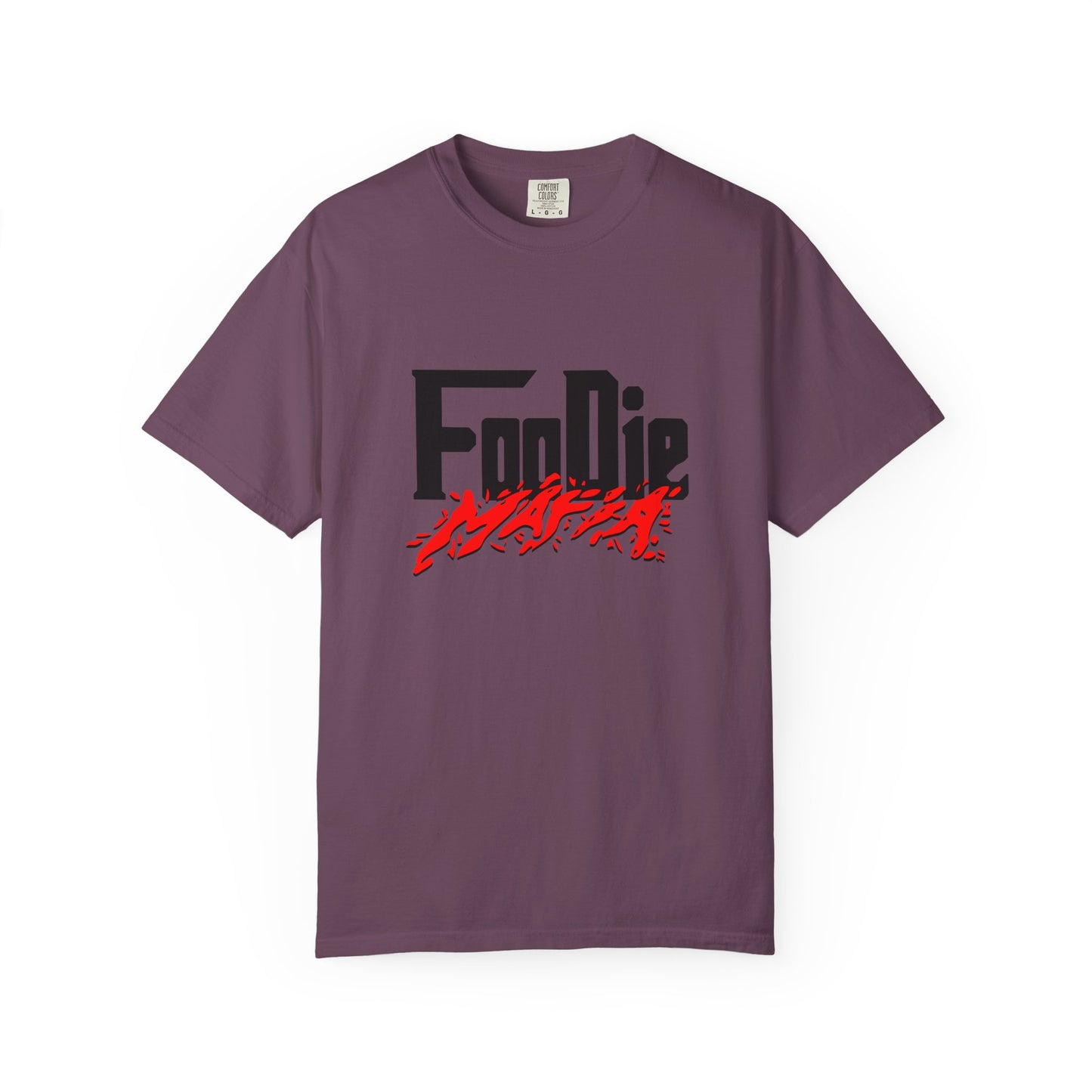 L.O.E.F Foodie Mafia Unisex Tee Shirt (Red)