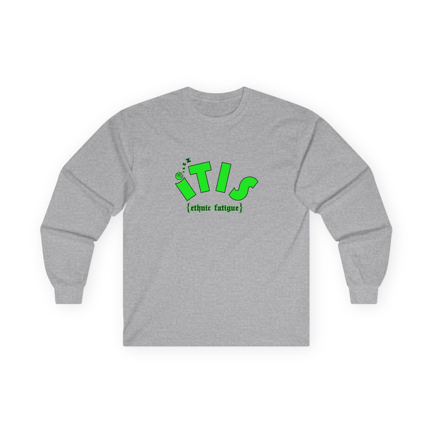 L.O.E.F ITIS Unisex Long Sleeve Tee (Green)