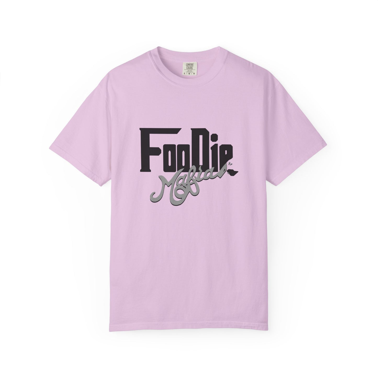 L.O.E.F Foodie Mafia Unisex Tee shirt (Metallic Grey)