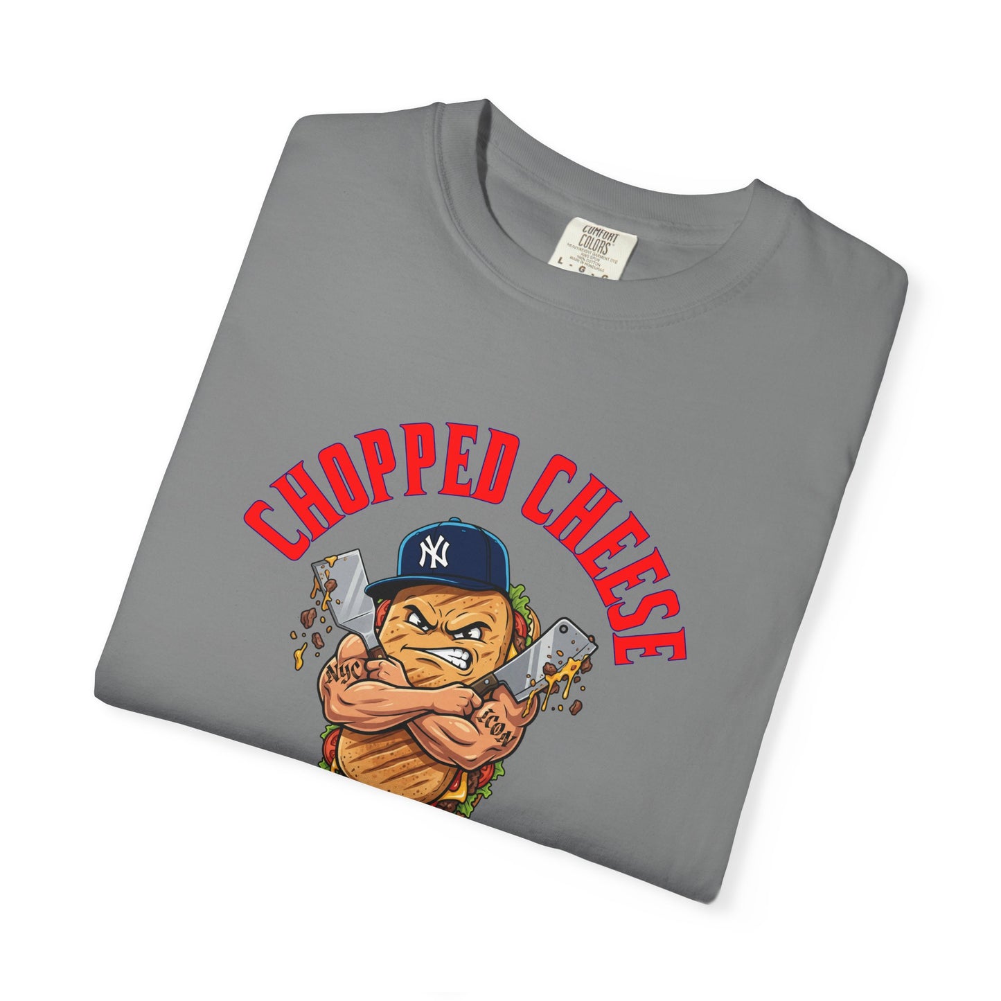 L.O.E.F Mafia Chopped Cheese Unisex Tee Shirt (Red)