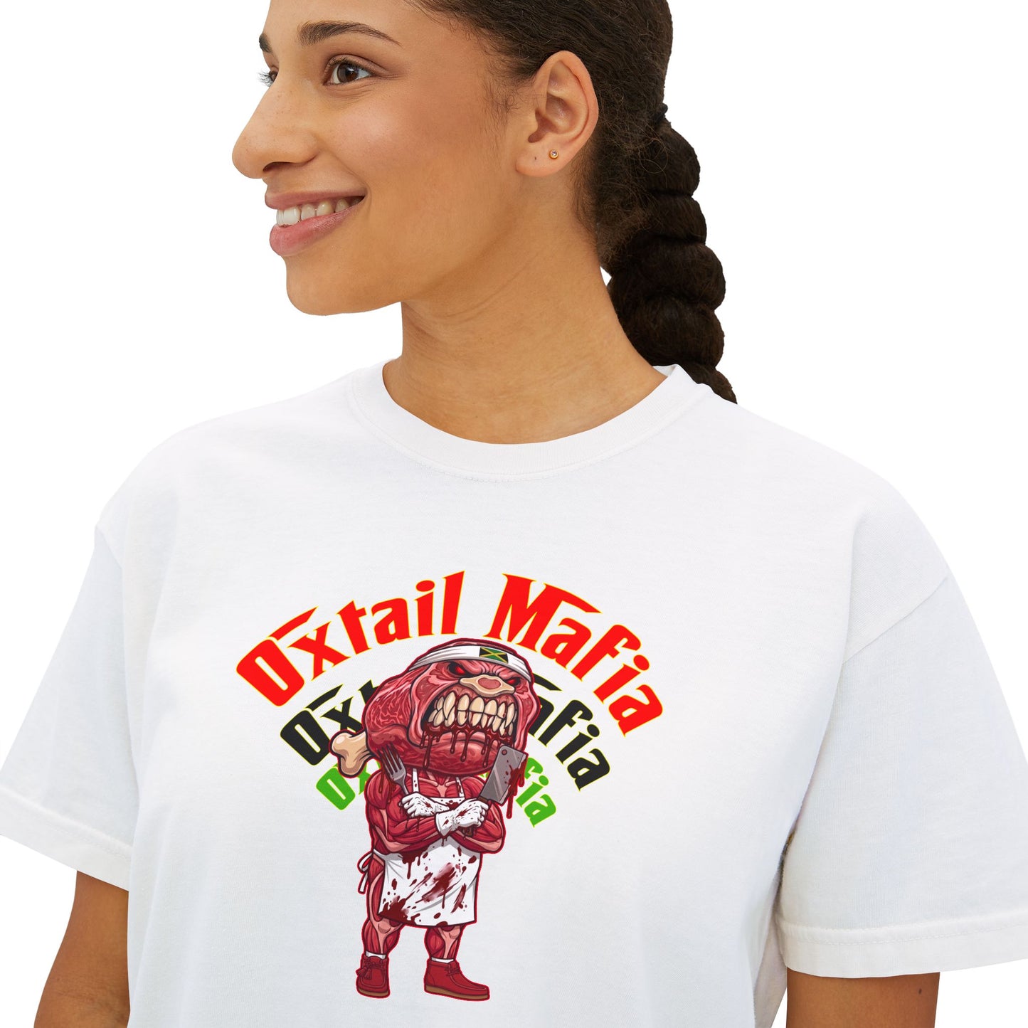 L.O.E.F Oxtail Mafia Boxy Tee