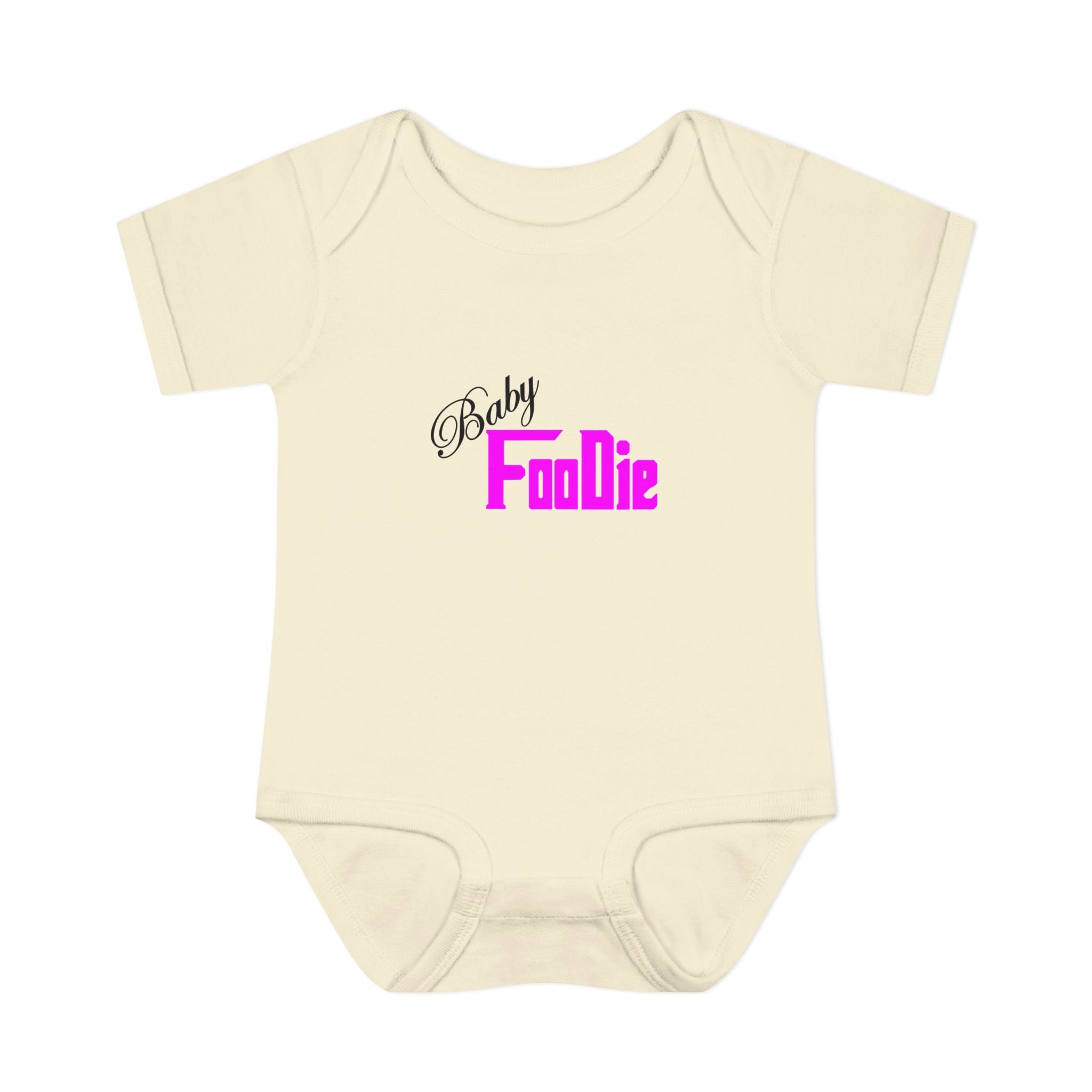 L.O.E.F Baby Foodie Toddler Bodysuit (Fuchsia)
