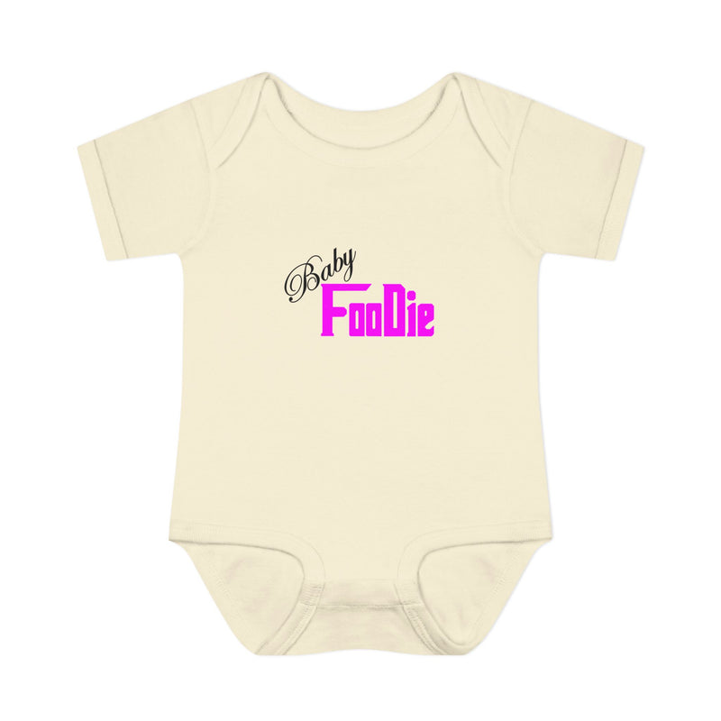 L.O.E.F Baby Foodie Toddler Bodysuit (Fuchsia)