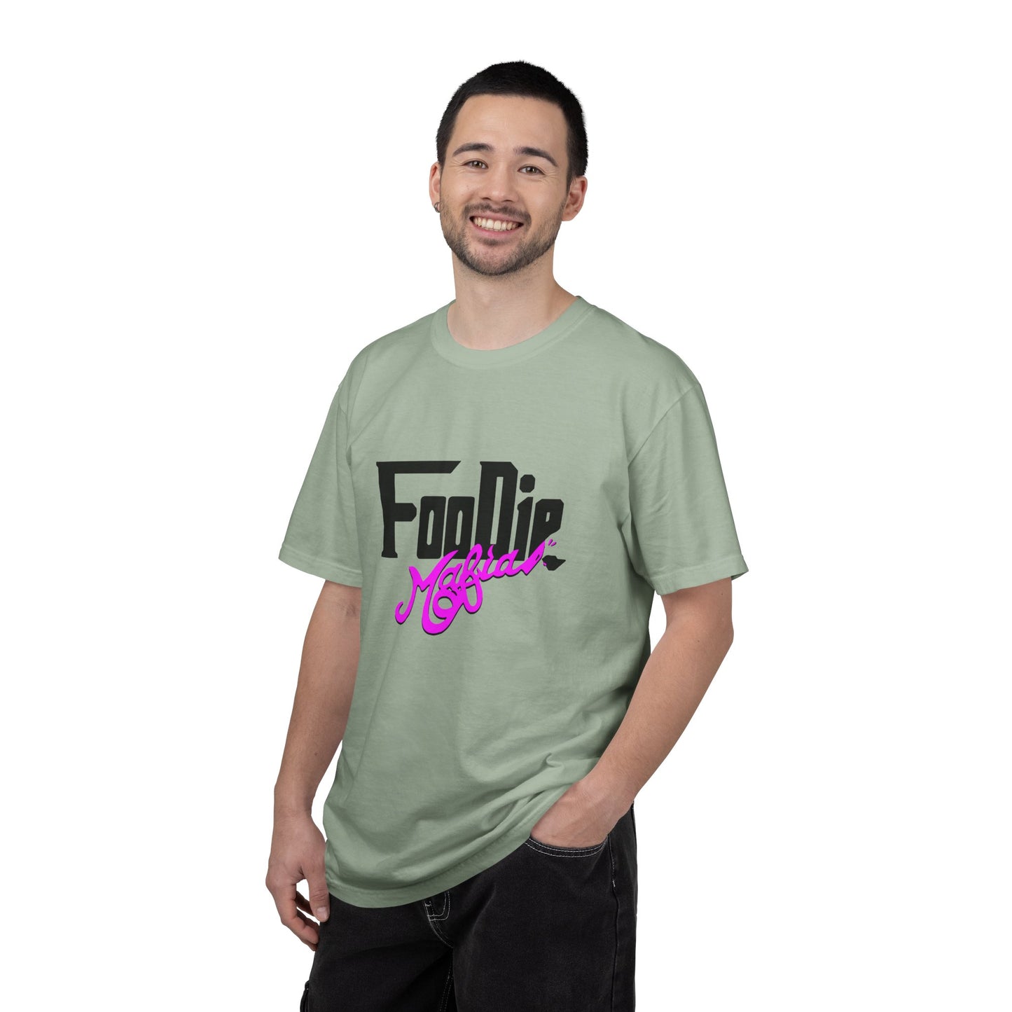 L.O.E.F Foodie Mafia Unisex Tee Shirt (Bright Purple)