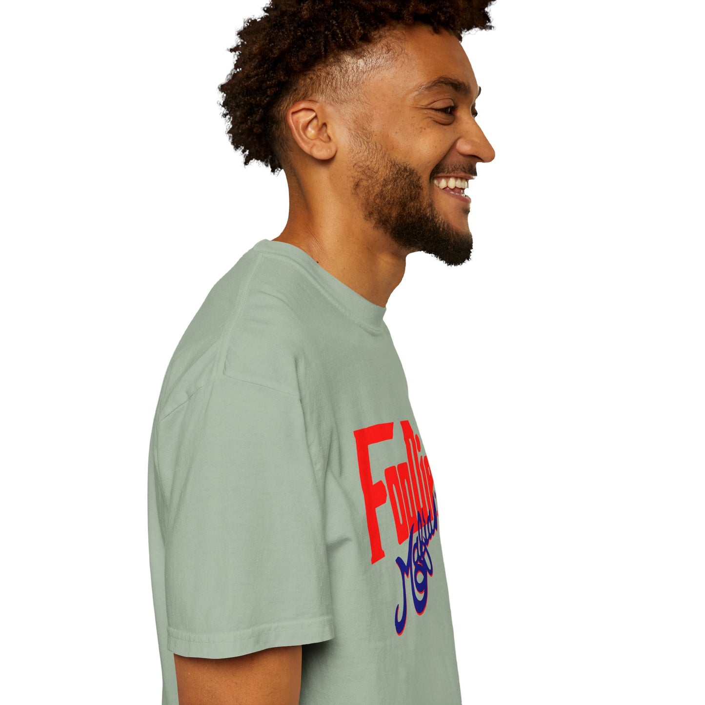 L.O.E.F Red Foodie Mafia Unisex Tee shirt (Dark Blue)