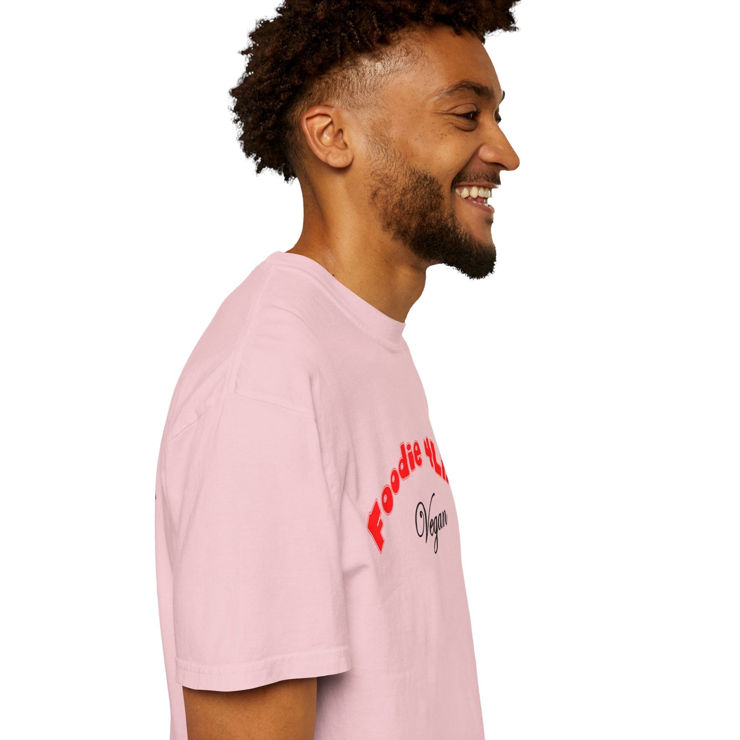 L.O.E.F Foodie 4Life Vegan Unisex Tee Shirt (Fiery Red)