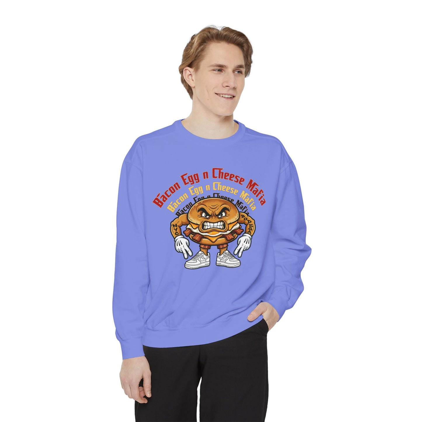 L.O.E.F Bacon Egg n Cheese Mafia Sweatshirt