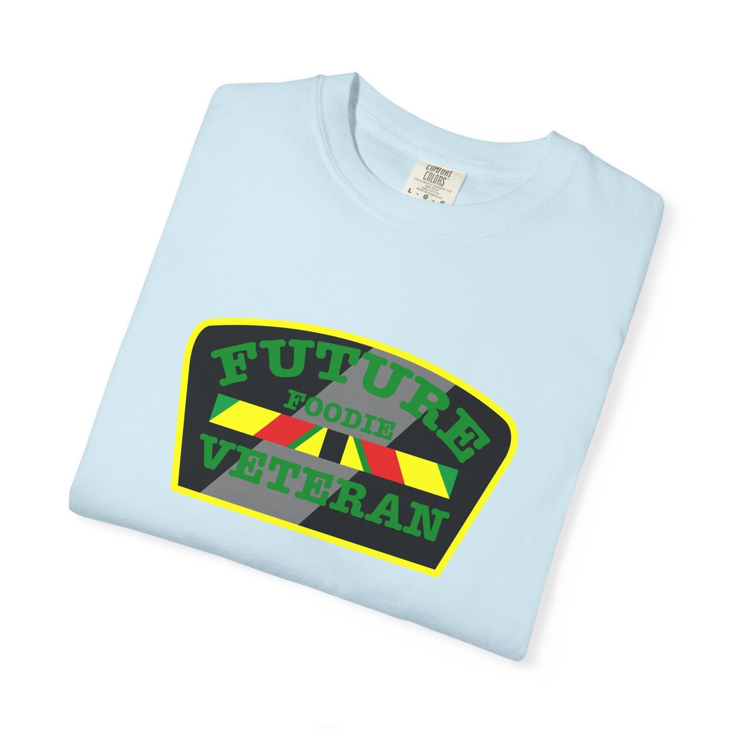 L.O.E.F Future Foodie Veteran Unisex Tee Shirt (Green)