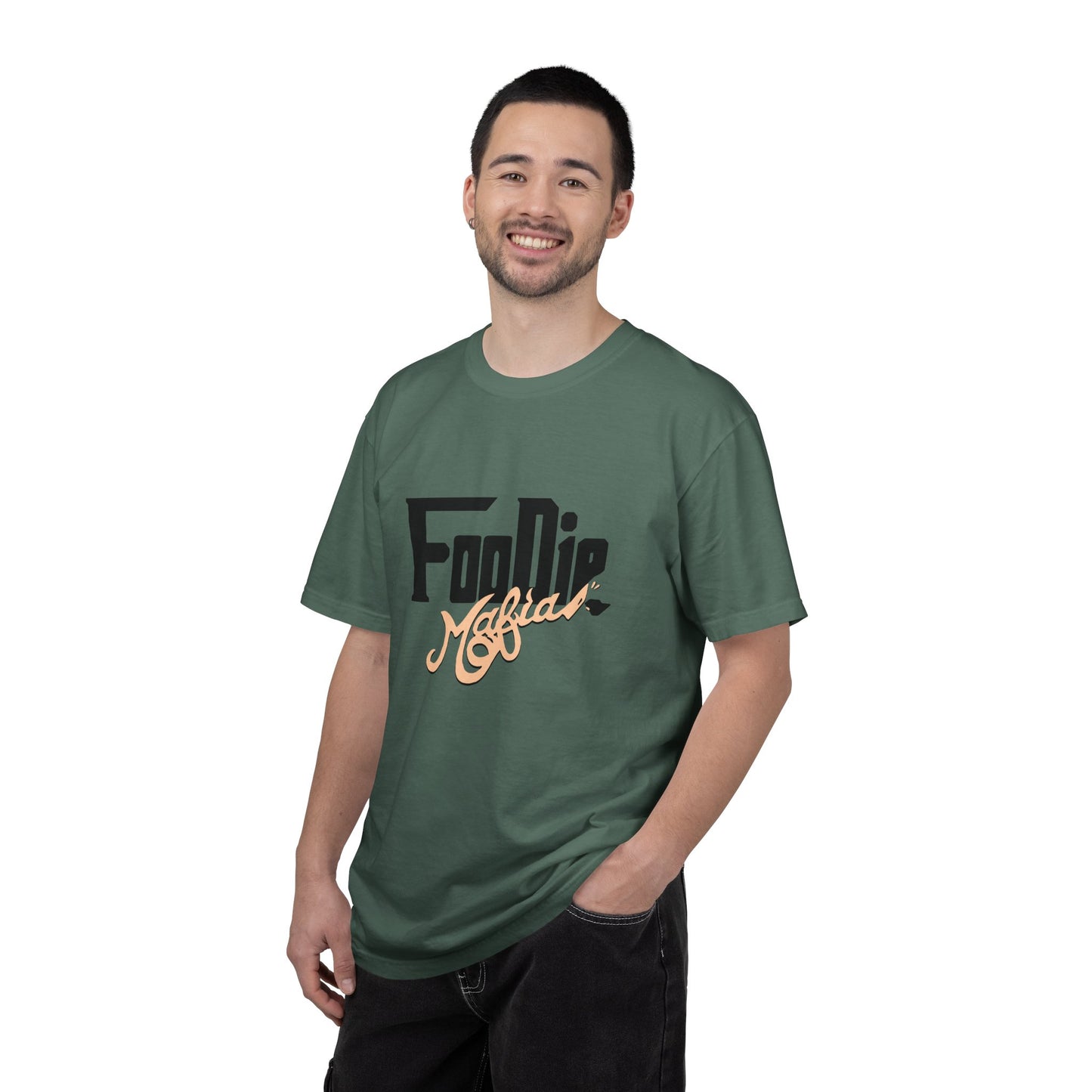 L.O.E.F Foodie Mafia Unisex Tee Shirt (Soft Yellow)