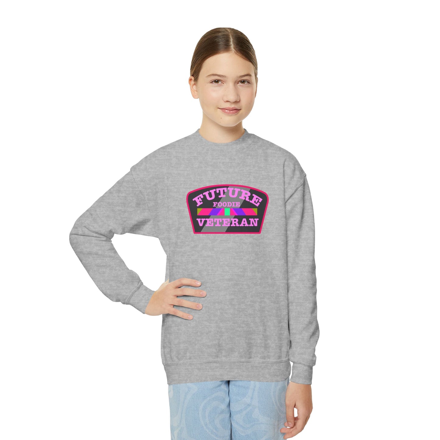 L.O.E.F Young Future Foodie Veteran Sweatshirt (Pink)