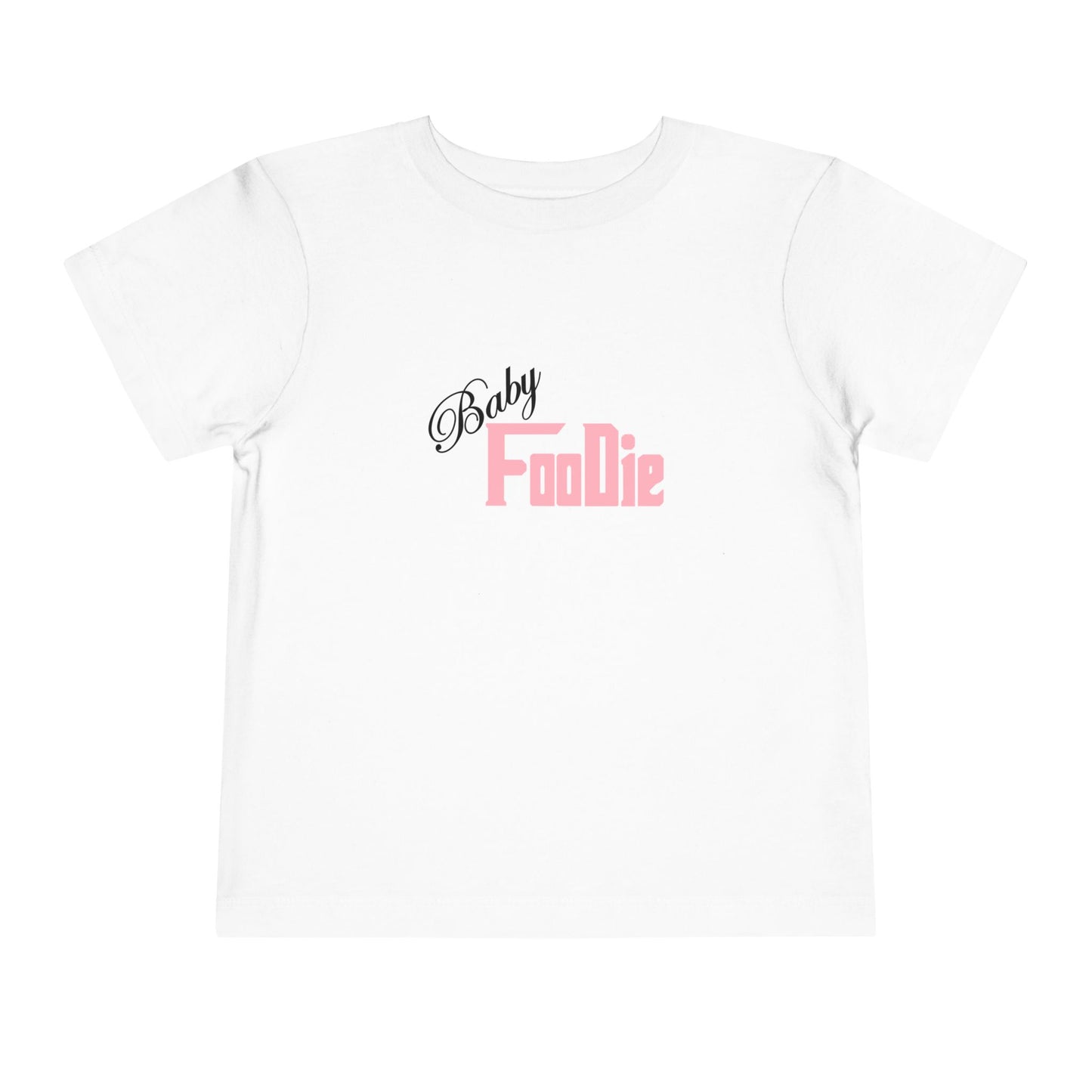L.O.E.F Baby Foodie Toddler Tee Shirt (Soft Pink)