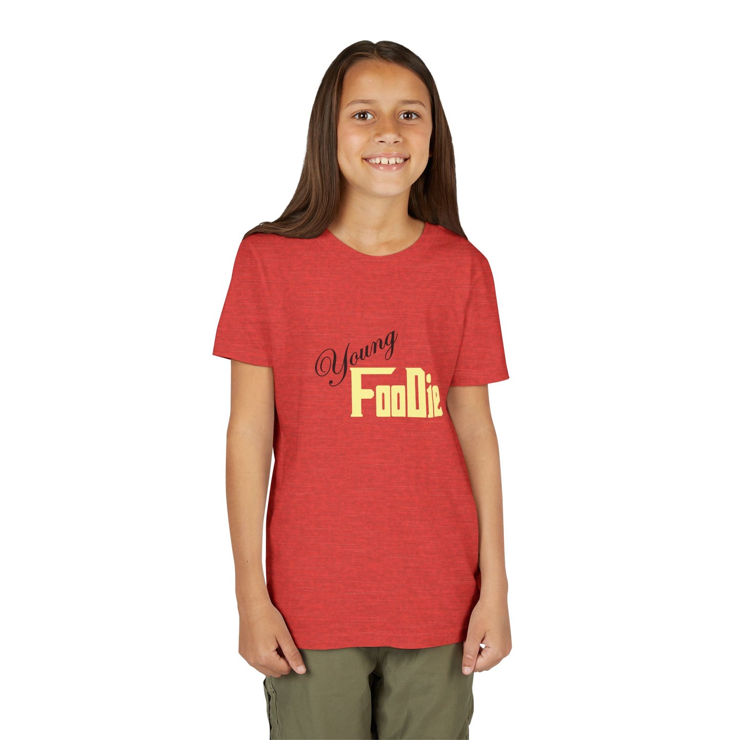 L.O.E.F White Young Foodie Kids Short Sleeve Tee