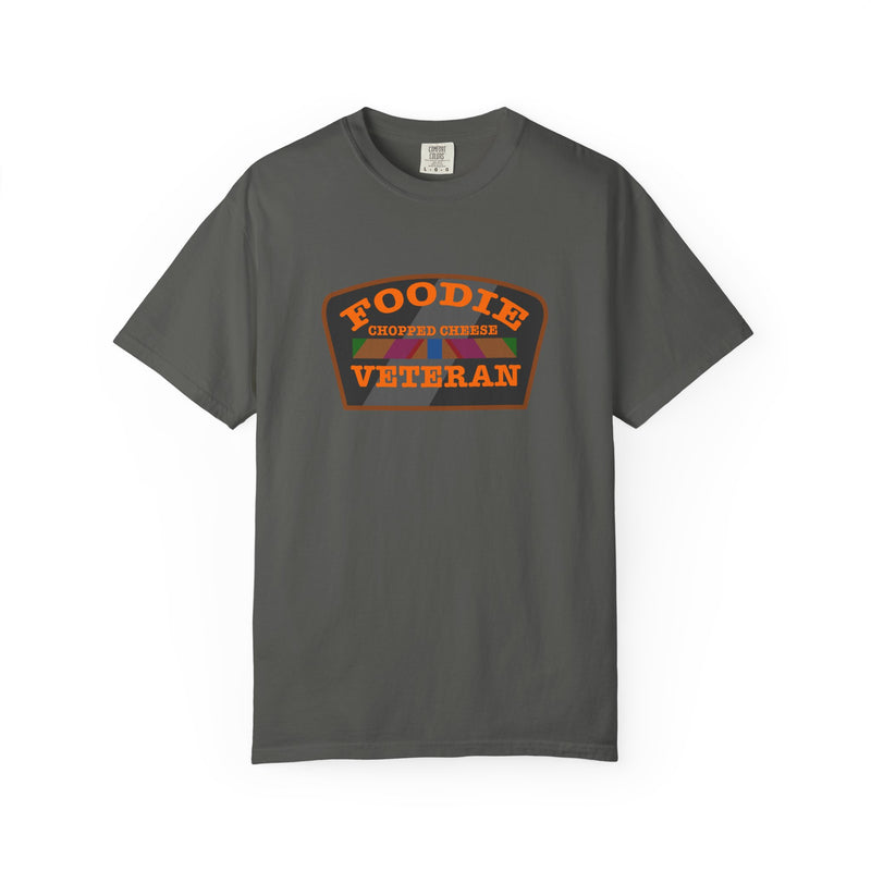 L.O.E.F Foodie Veteran Chopped Cheese Unisex Tee Shirt (Orange)