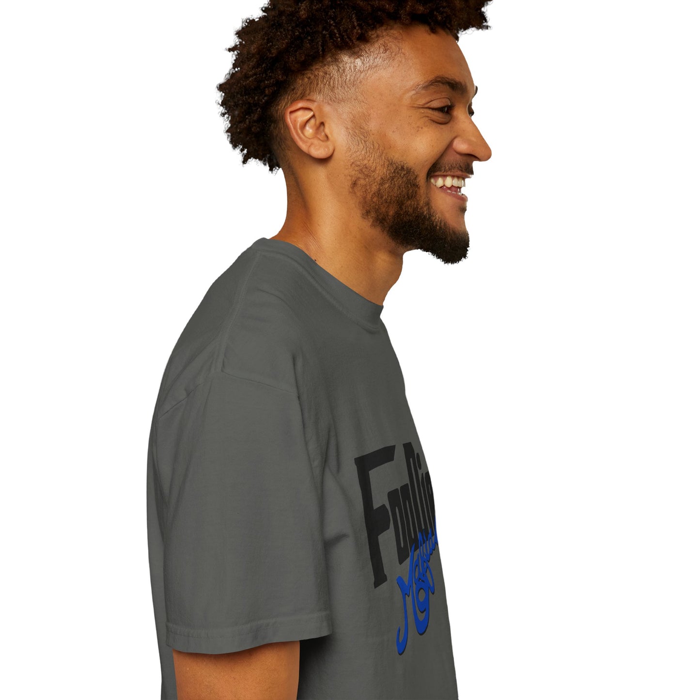L.O.E.F Foodie Mafia Unisex Tee shirt (Cobalt Blue)