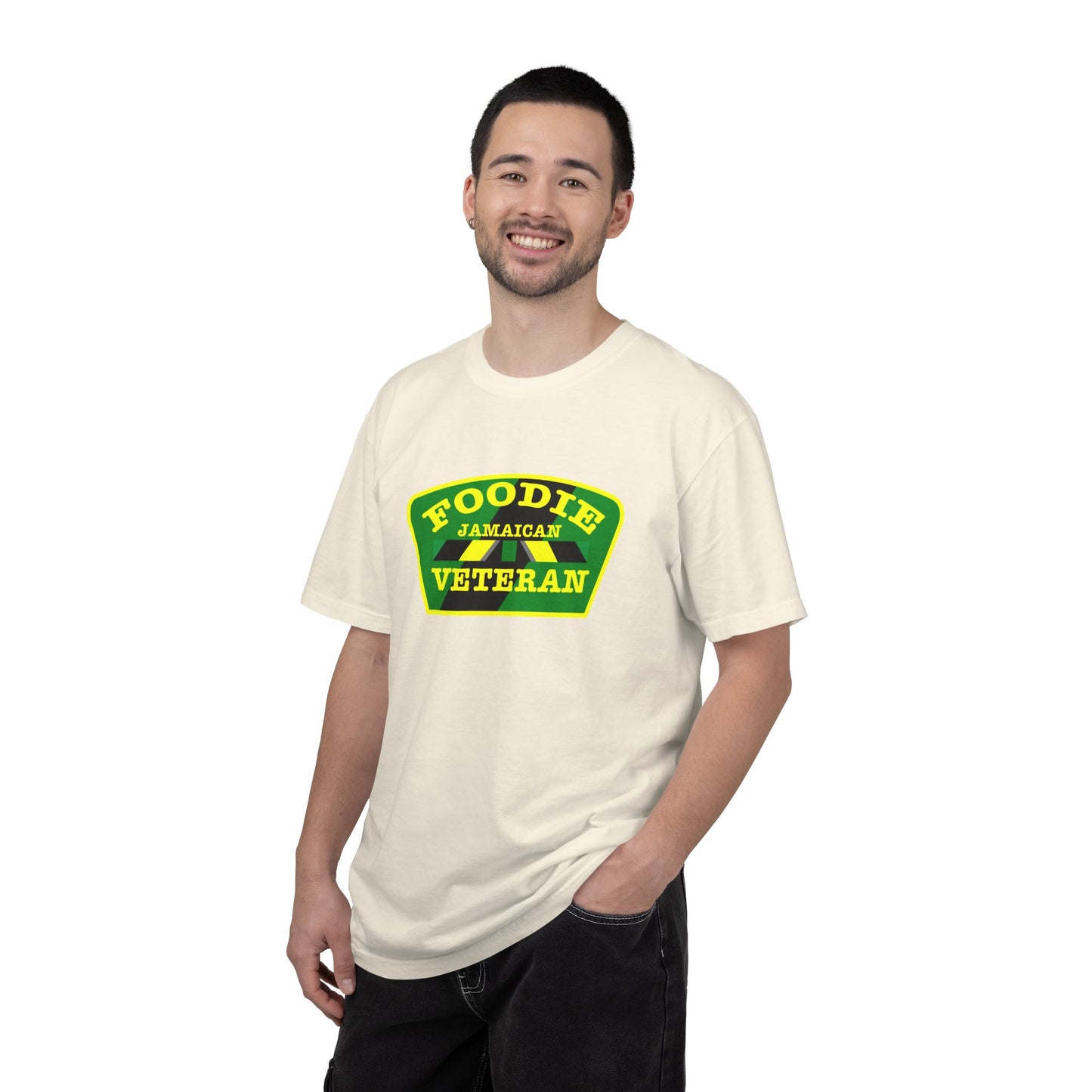 L.O.E.F Foodie Veteran Jamaican Unisex Tee Shirt